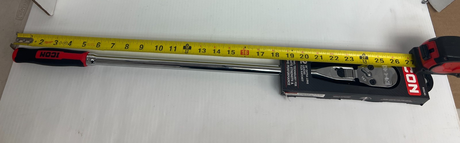 ICON G2 Series FLEX 1/2″ Drive R3XLKG Ratchet Long Handle 26 Inches Long (NEW)