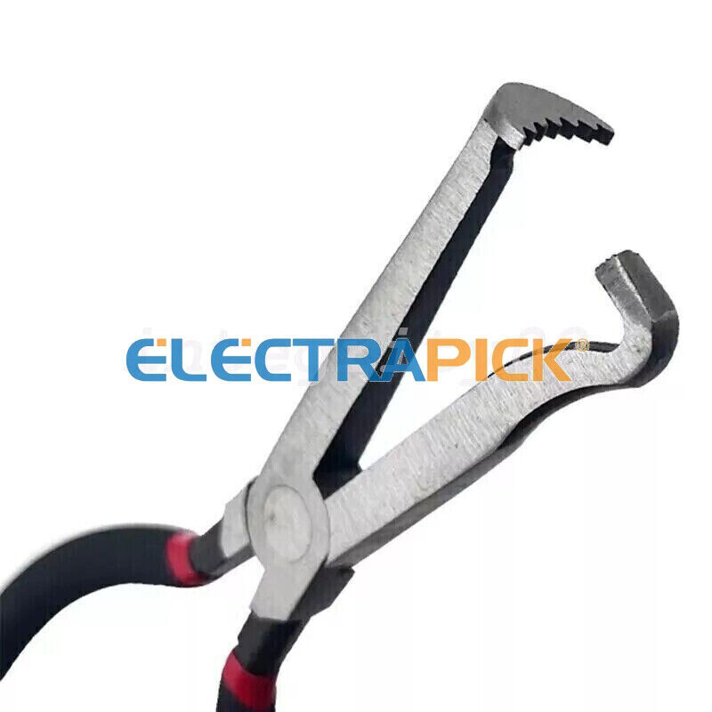 8Inch Electrical Disconnect Pliers Fuel Line Clip Spark Plug Removal Repair Tool