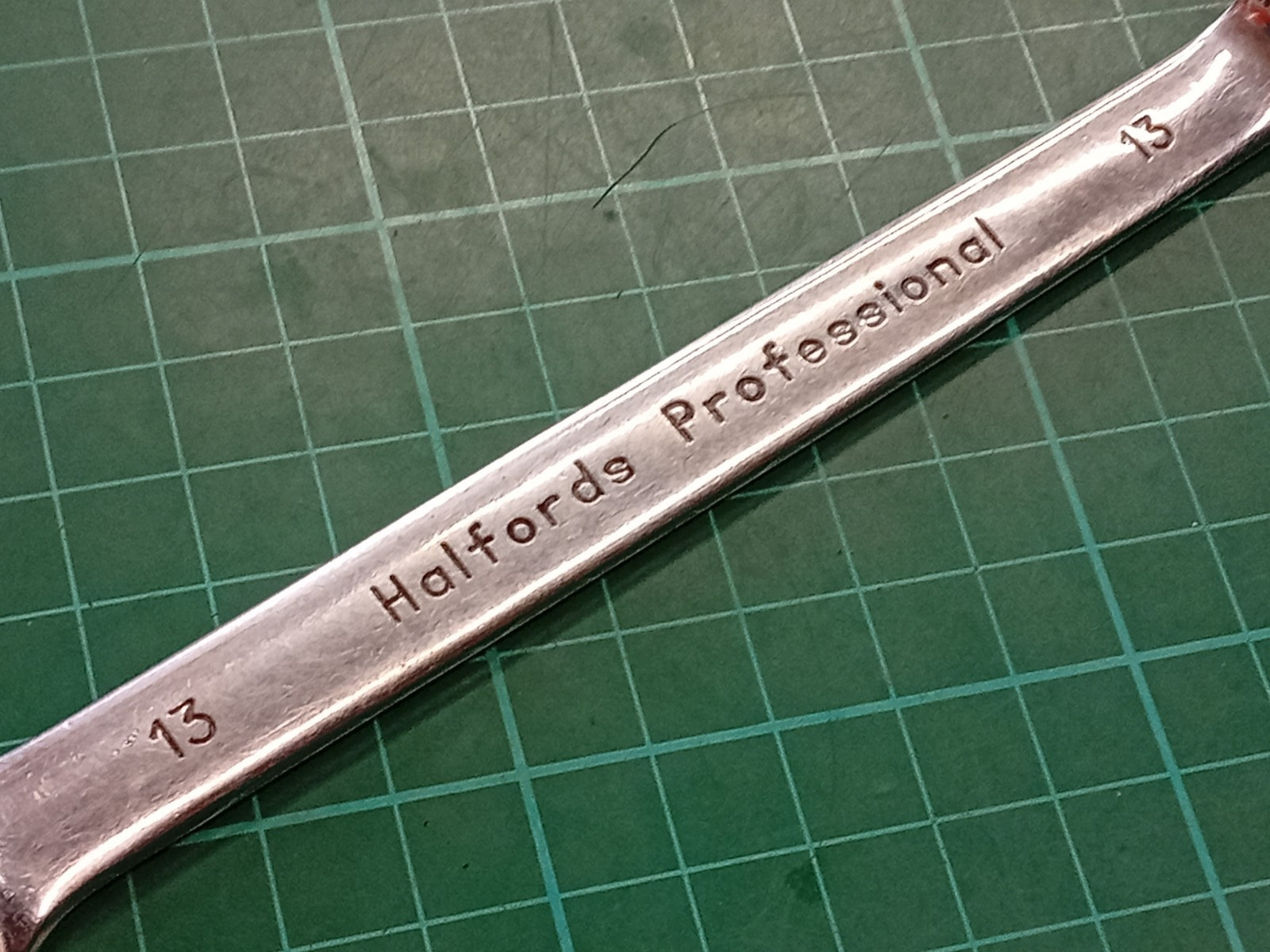 Halfords Professional 13mm, Chrome Vanadium Steel, Combination Spanner