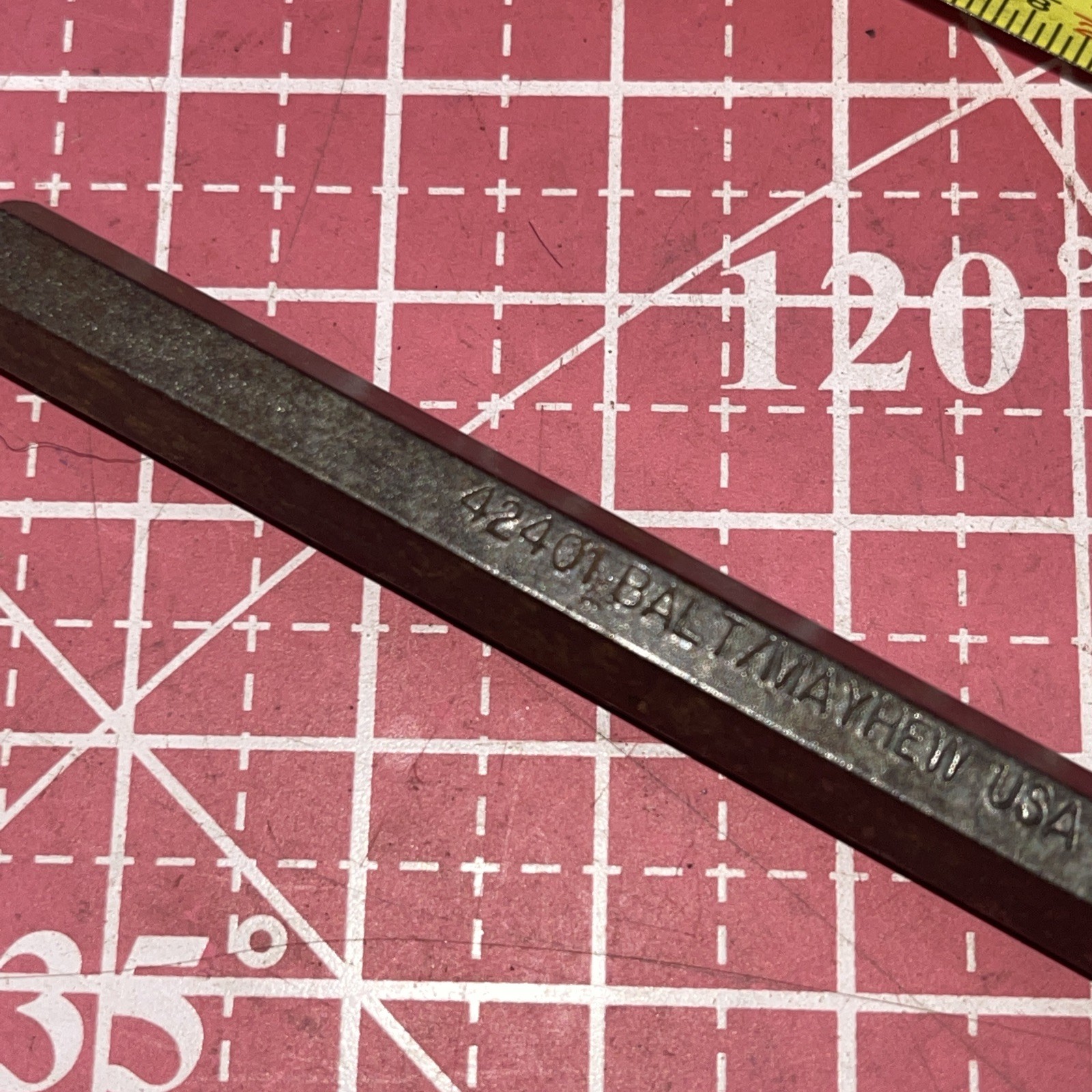 Balt/MAYHEW USA 42401 3/16 In SAE Line Up Drift Punch Vintage MAYHEW 3/16”