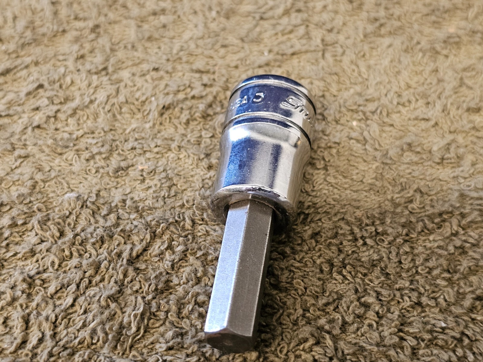 Snap-on FA10E Hex Allen Bit Socket 5/16″ 3/8″ Drive Chrome Tool USA