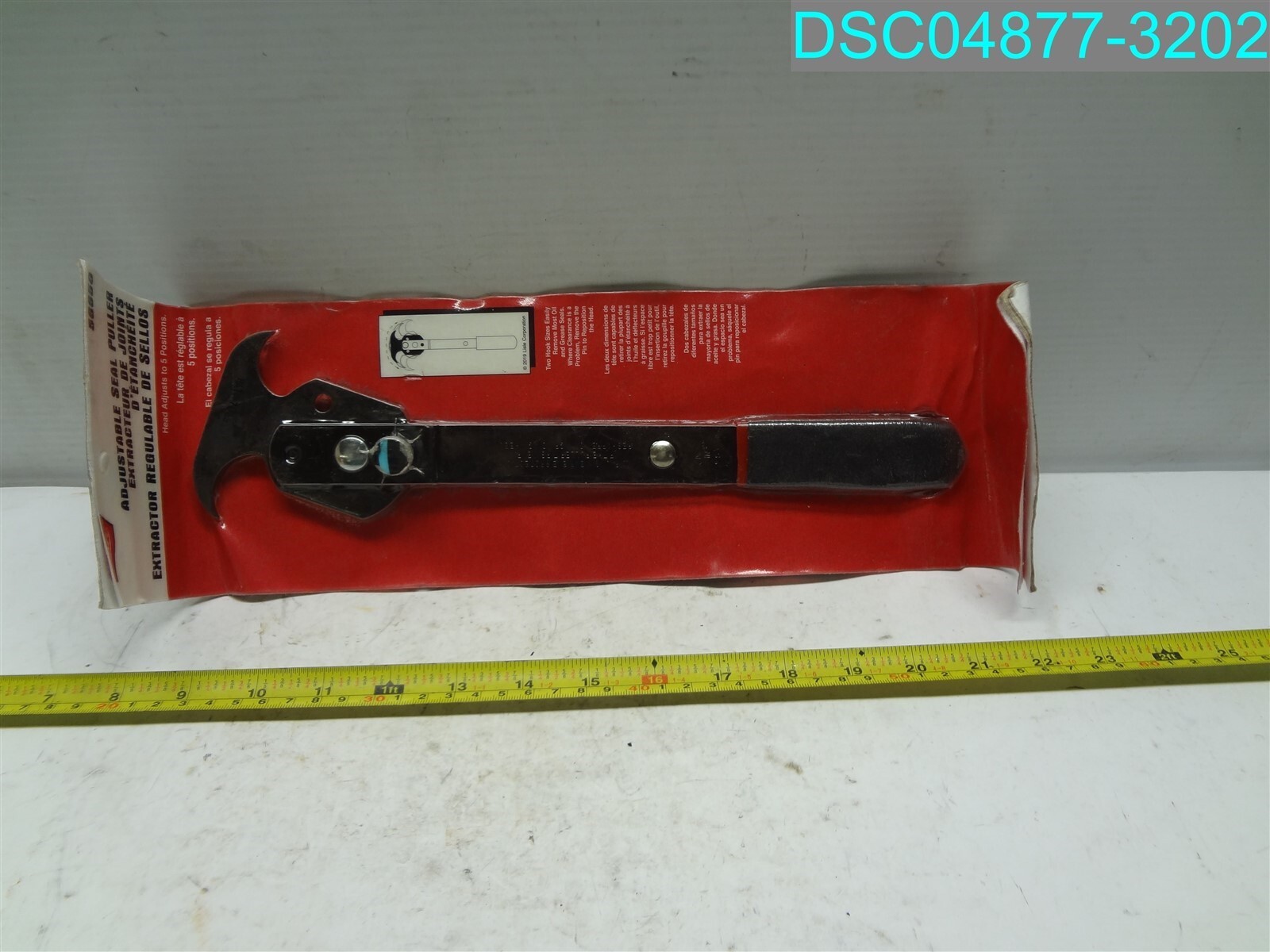 Lisle Tools 56650 Adjustable Oil & Grease Seal Puller 083045566502