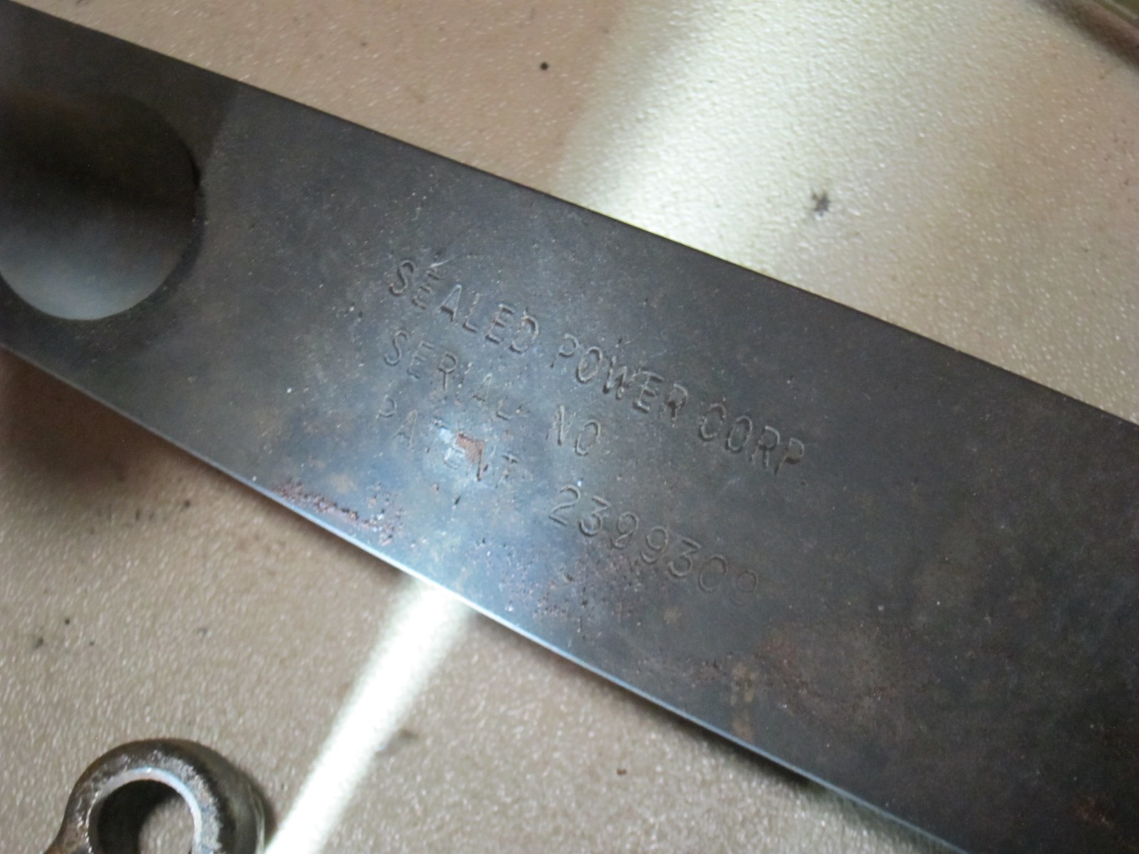 Sealed Power Piston Regrooving Tool MT-136, w/ GI-60 insert/Instructions, Used