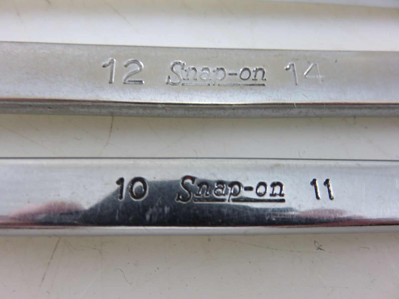 Snap-On XBM Series METRIC Offset Box End Wrench 4pc Set 10mm-15mm + 17mm x 19mm