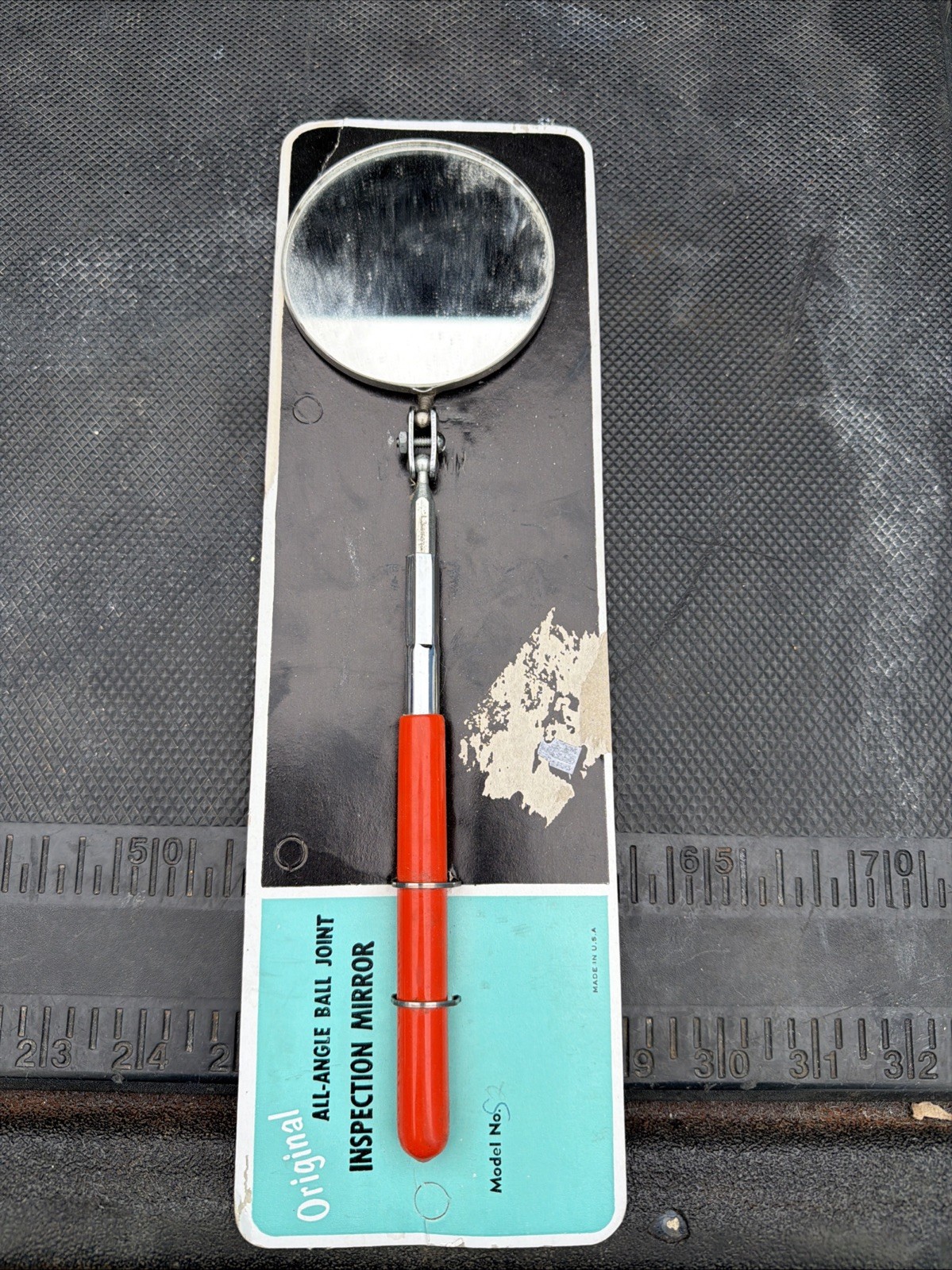 Original Ullman Devices USA All Angle Ball Joint Inspection Mirror S2 Rare Nos