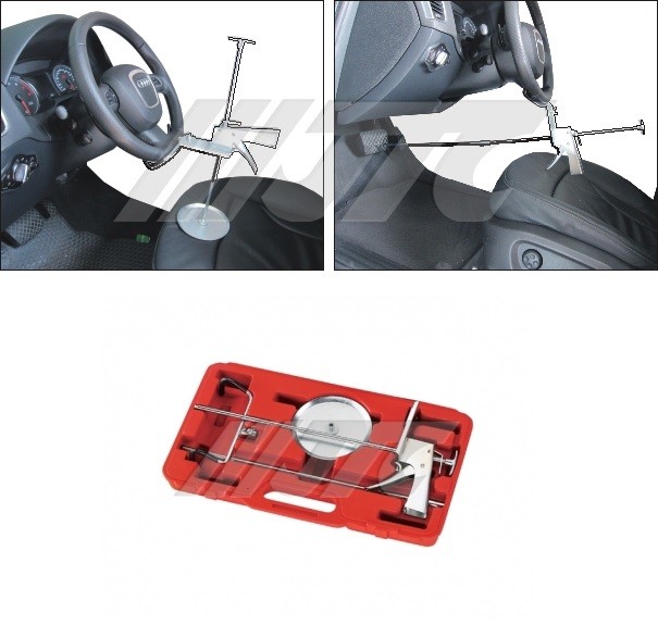JTC STEERING WHEEL HOLDER & PEDAL HOLDER, JTC TOOLS # 4049