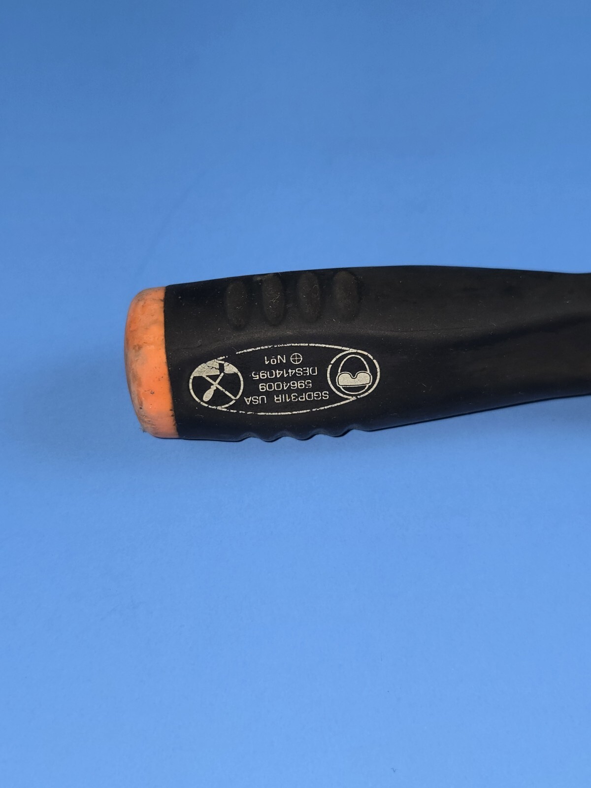 Snap On Tools PHILLIPS #1 Soft Grip Standard Screwdriver ORANGE 7″