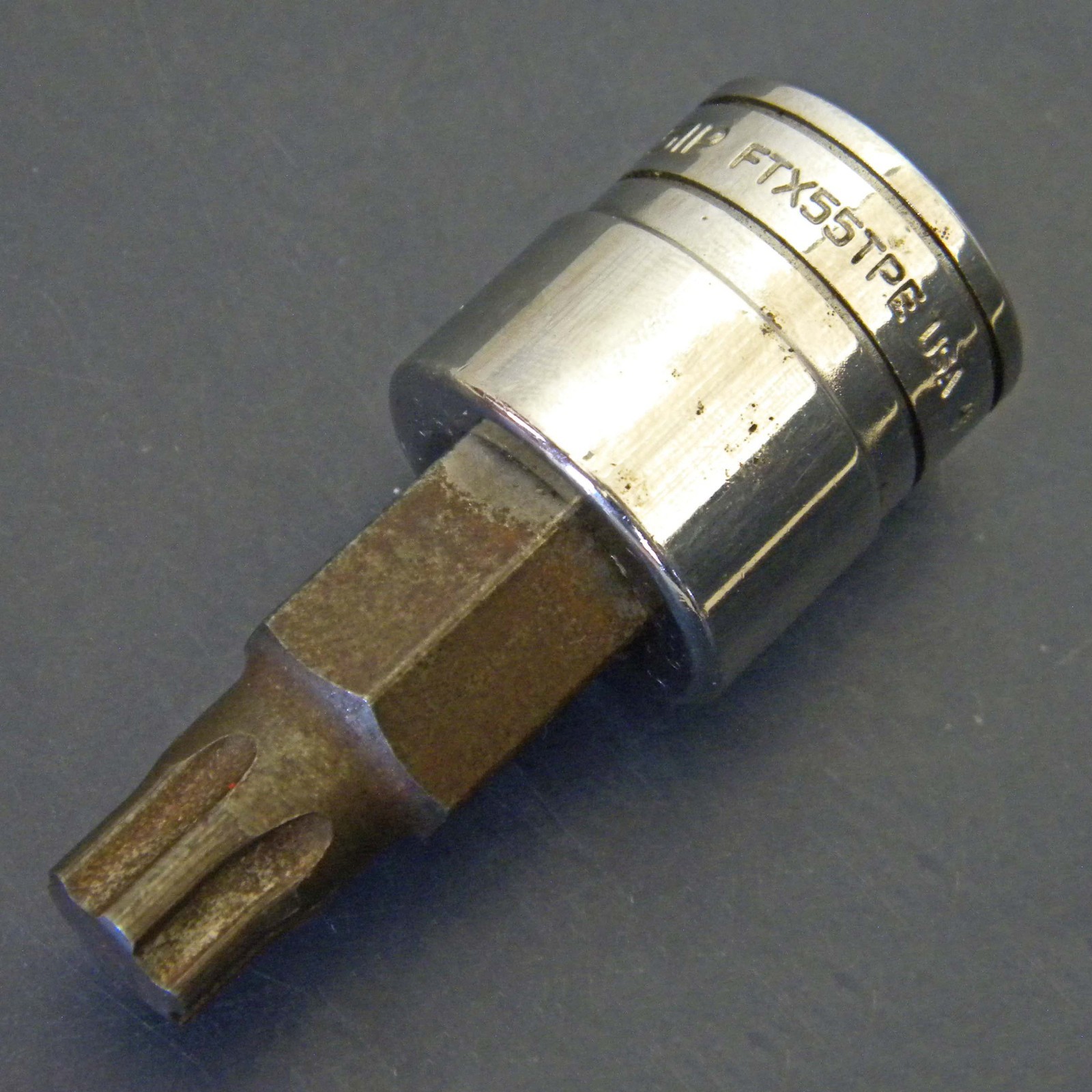 Snap-on FTX55TPE 3/8″ Drive Torx Plus 55IP Bit Socket Driver, USA