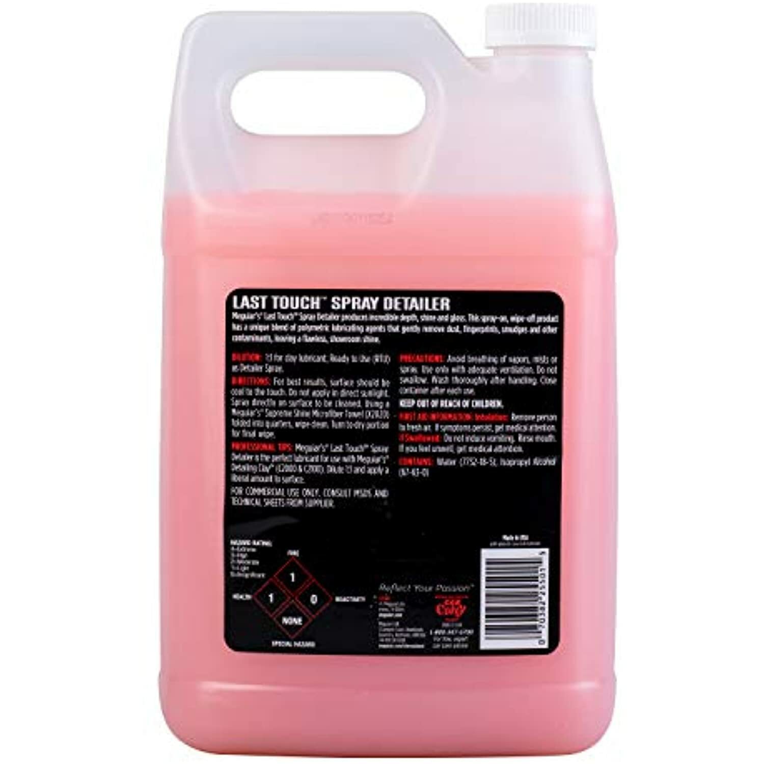 Meguiar’s D15501 Last Touch Spray Detailer, 1 Gallon