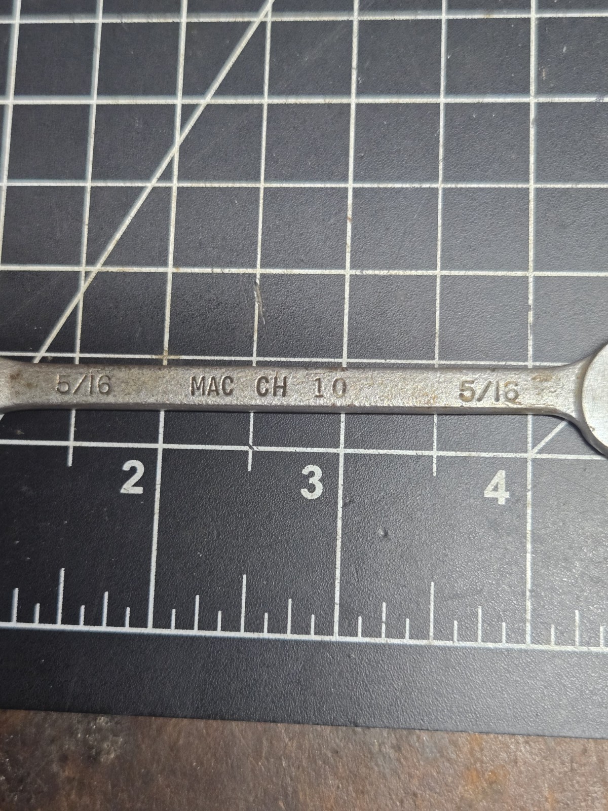 Mac Tools 5/16″ 6PT Chrome Midget Combination Wrench CH10