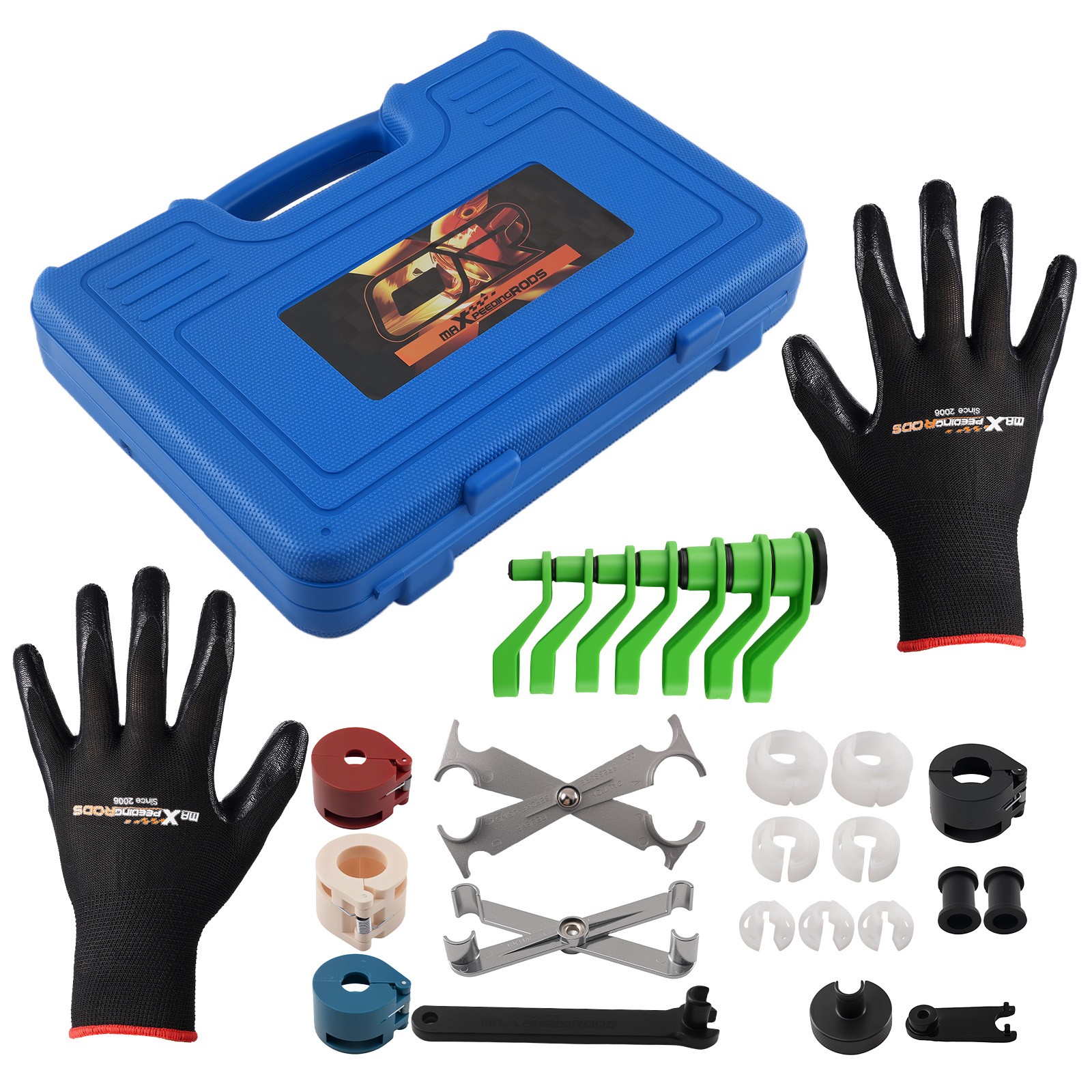 25PCS Quick Release AC Fuel Line Disconnect Tool Kit Aluminum Alloy w/ Case
