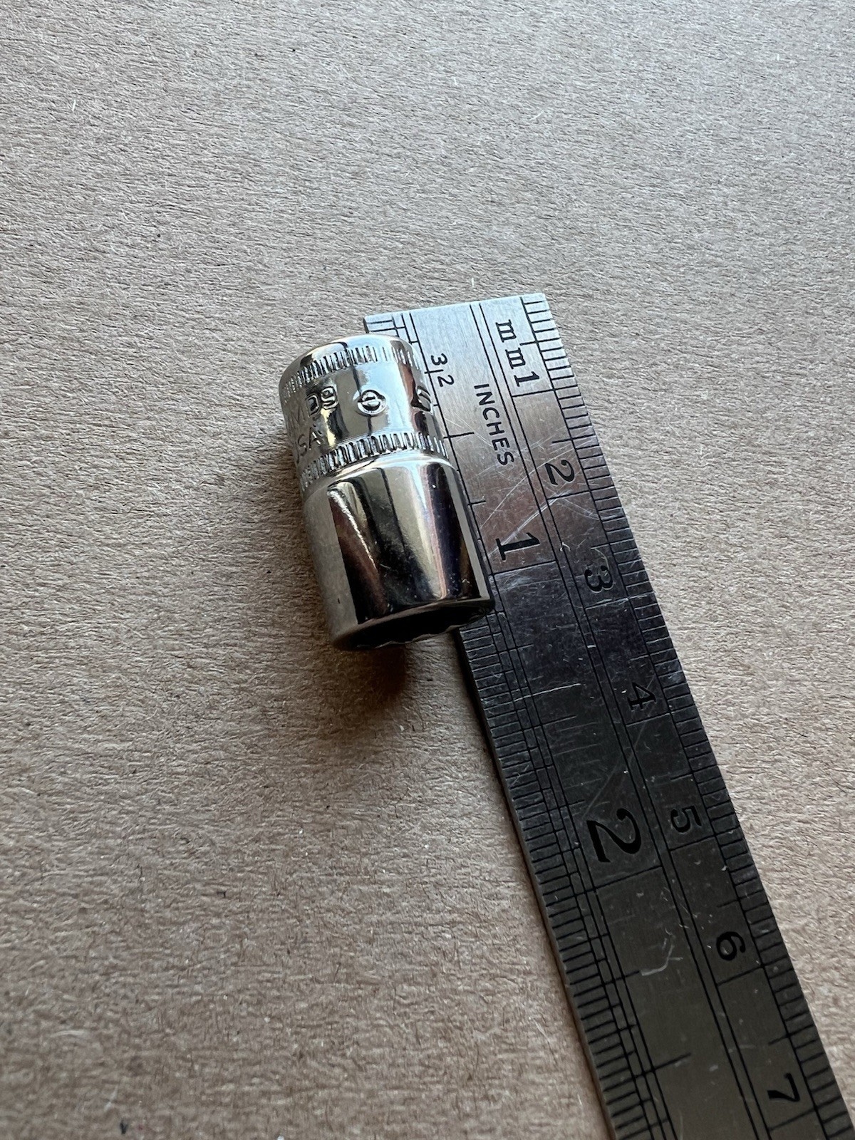 🇺🇸Snap on USA TMMD9 9MM Metric 1/4” Drive 12 Point Chrome Socket🇺🇸