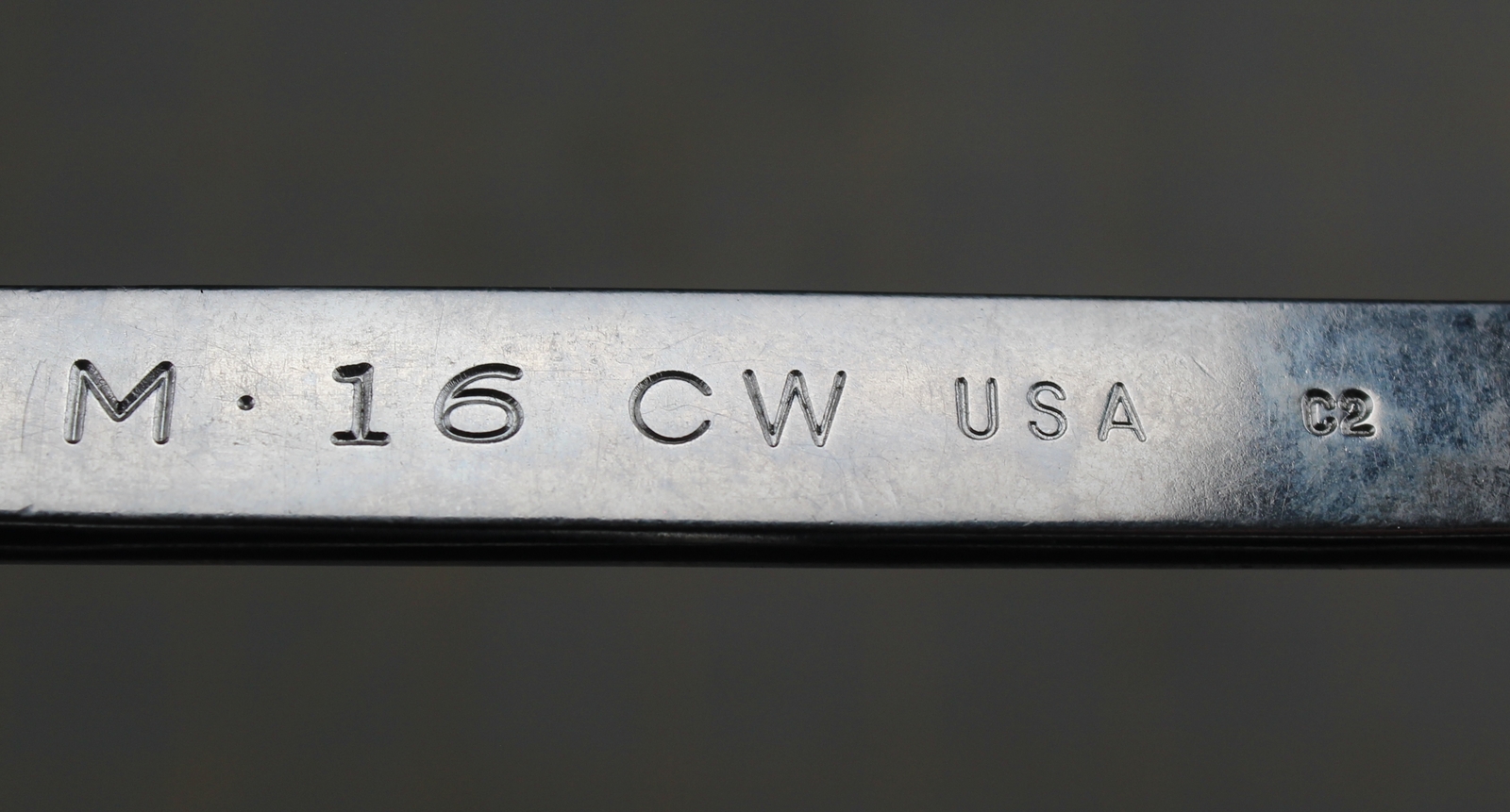 Mac Tools USA M16CW 16mm 12 Point Chrome Short Stubby Combination Wrench