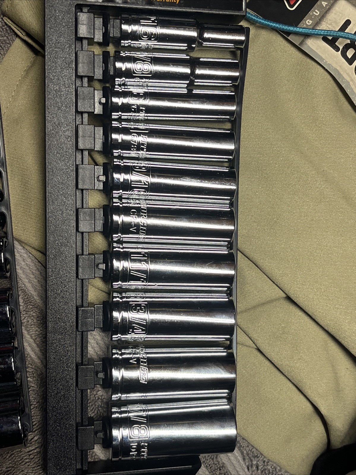 Pittsburgh Pro SAE & Metric 3/8 Drive Deep Well Socket Sets #61291 & 67867 NEW”