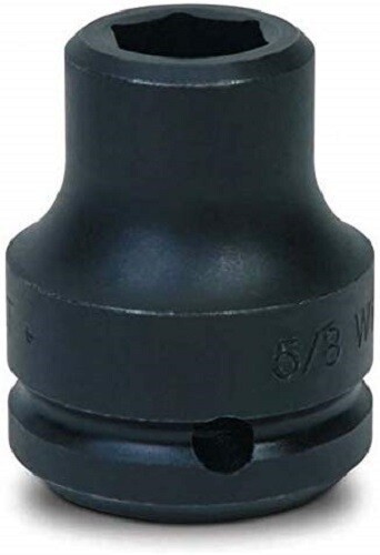 3/4″ Drive Shallow Impact Sockets,6 Point,SAE, Black Industrial Finish, Williams