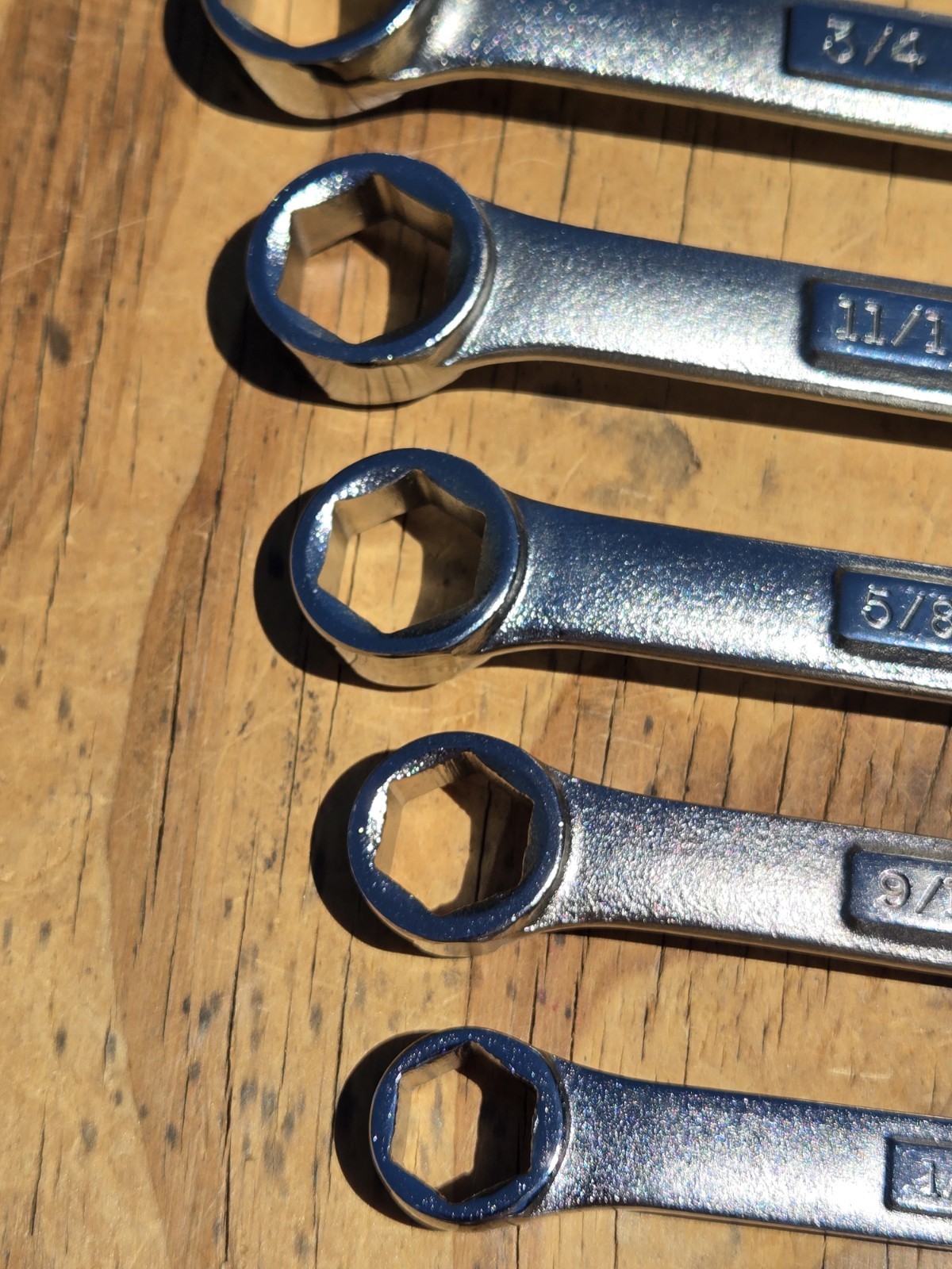 Vintage Craftsman VA USA 13pc SAE 6 Point Combination Wrench Set 1/4″-15/16″ EUC