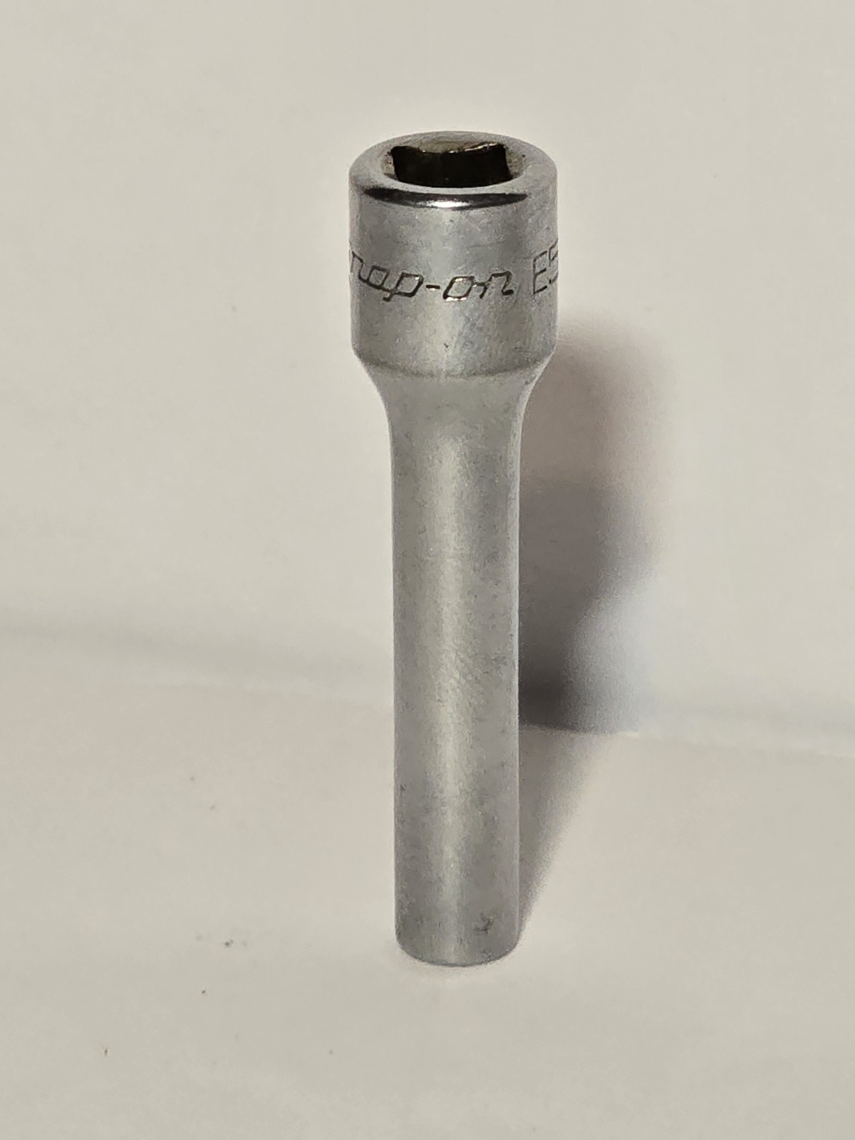 Snap-on Tools Inverted E Torx Chrome Socket STLE50 1/4″ Drive Deep E5 USA Made