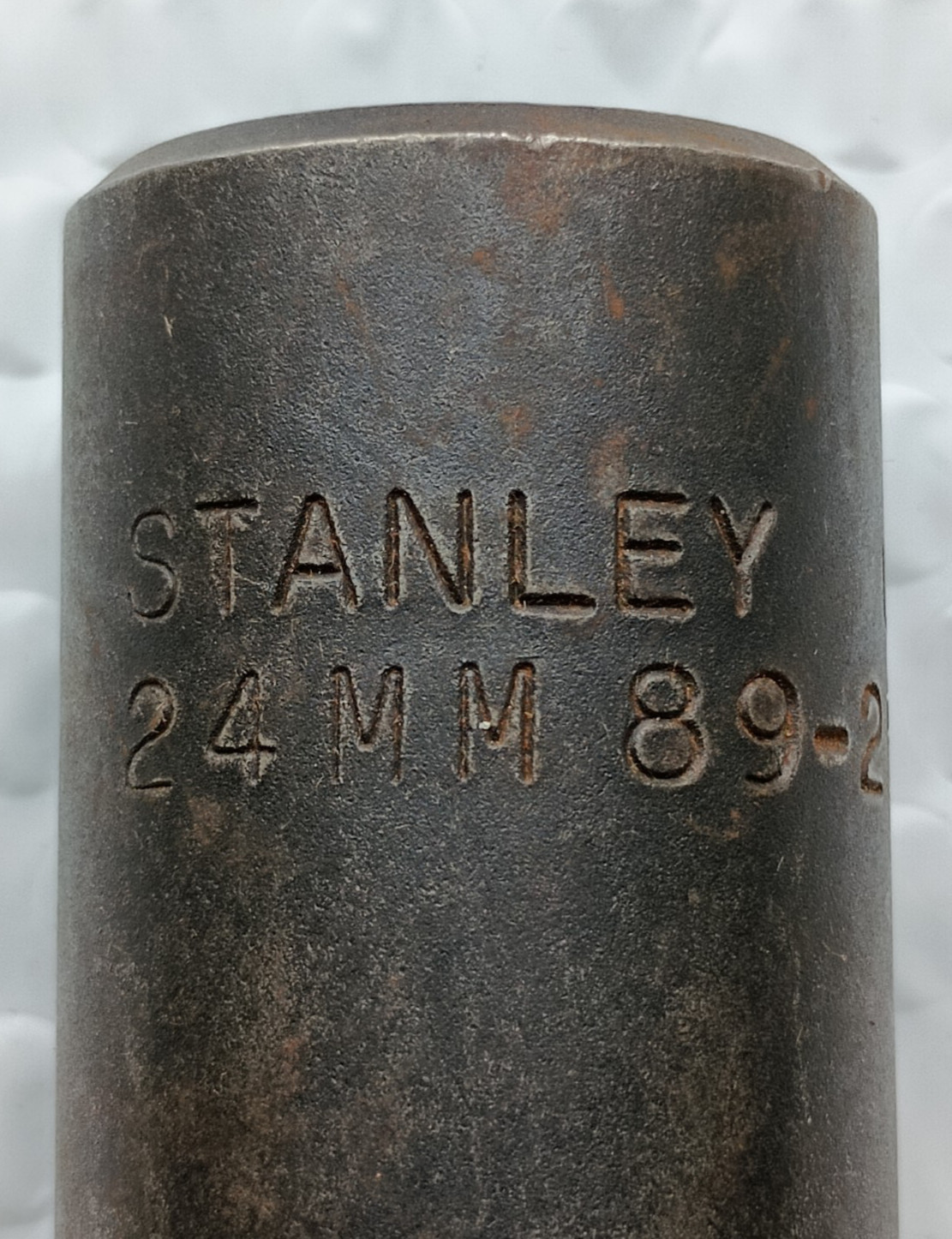 STANLEY TOOLS USA 89-259, 1/2″ DR. 24MM. IMPACT SOCKET, 3.2″ DEEP/HIGH, 6 POINT.