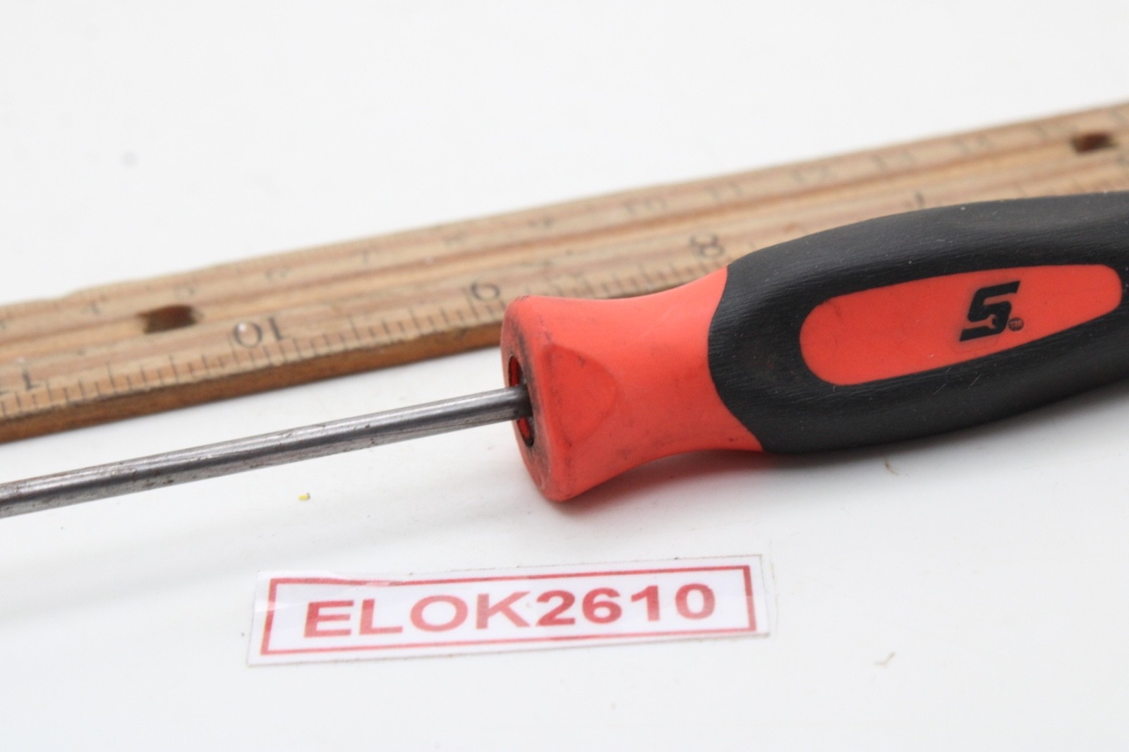 Snap-on SG3ASH45B Mini Hook Red Black Soft Grip Handle 5.5″ USA