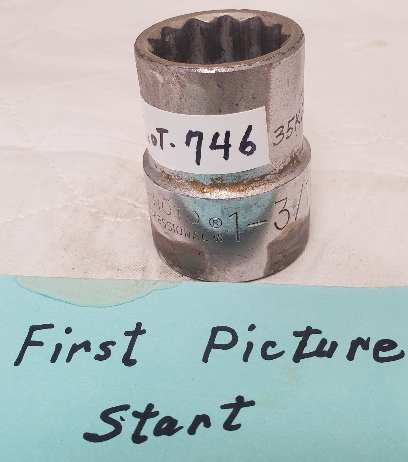 PROTO 5738 USA 1-3/16” Heavy-Duty Socket Tool – LOT 746