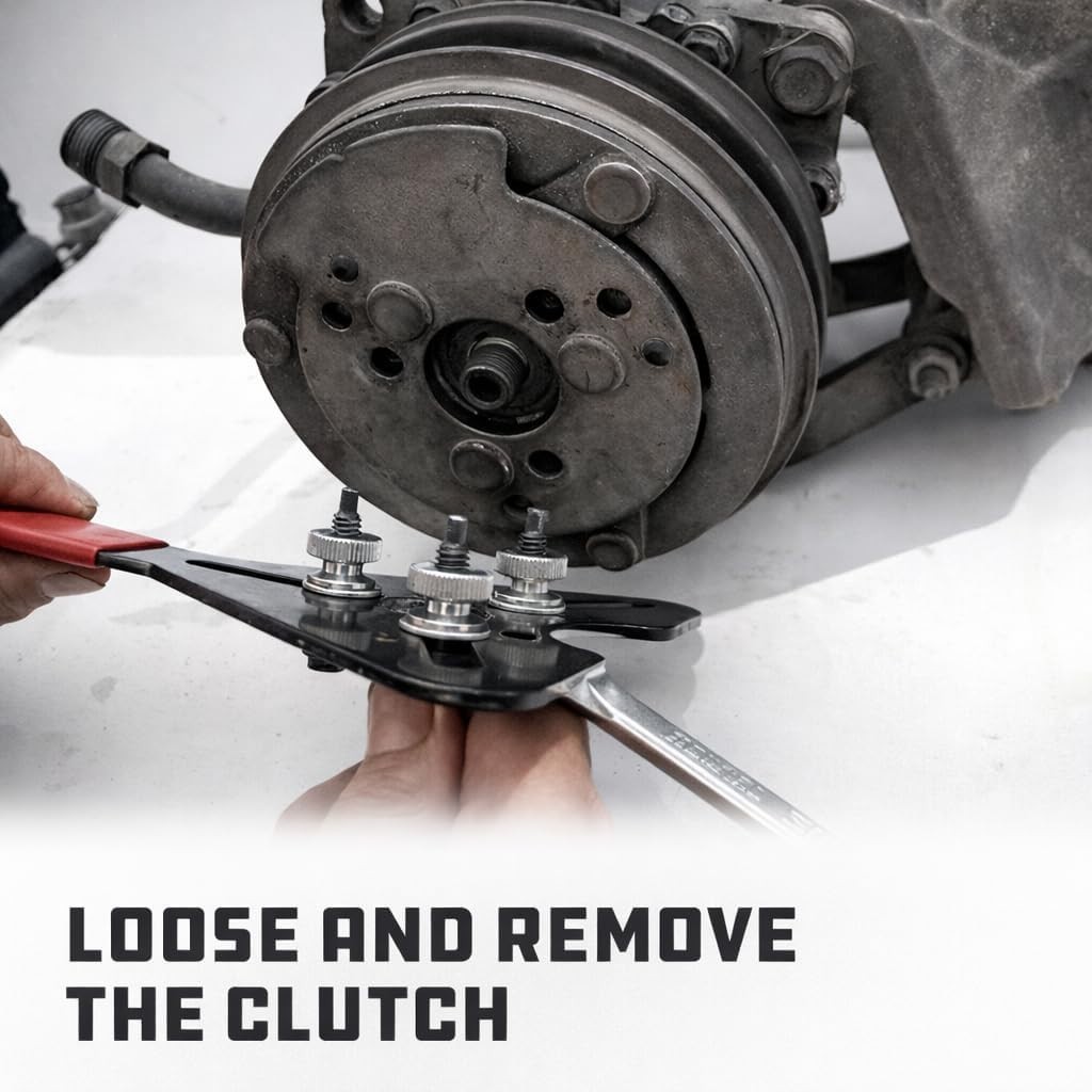 Versatile AC Clutch Holding Tool with Comfort Grip – Ideal for Vehicle Repairs