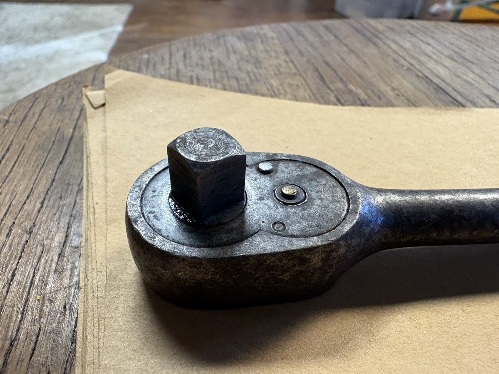Snap On 3/8 Ratchet F-70-M Working Fine Showing Wear – As shown