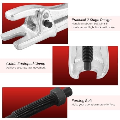 5PCS Ball Joint Separator Tool Kit – 5-in-1 Pitman Arm Puller & Tie Rod End Remo