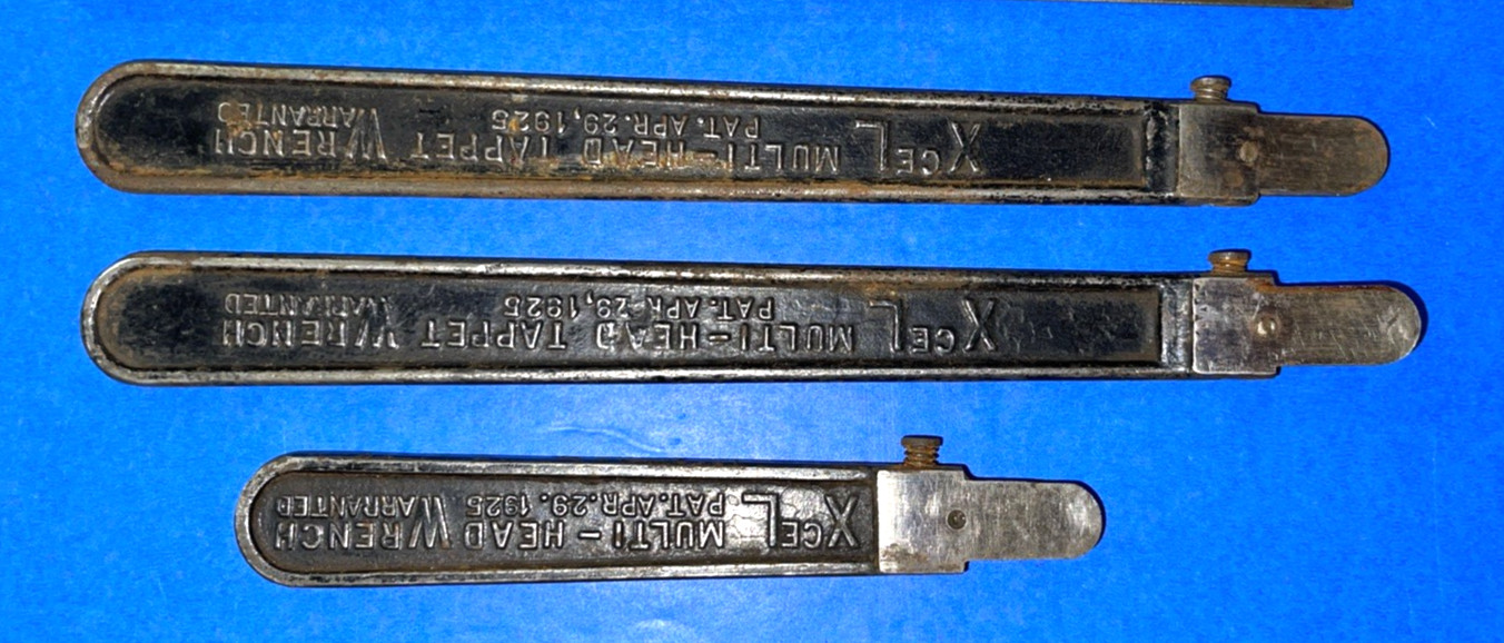 PARK METAL WARE CO VINTAGE XCEL MULTI HEAD 13 PIECE WRENCH SET