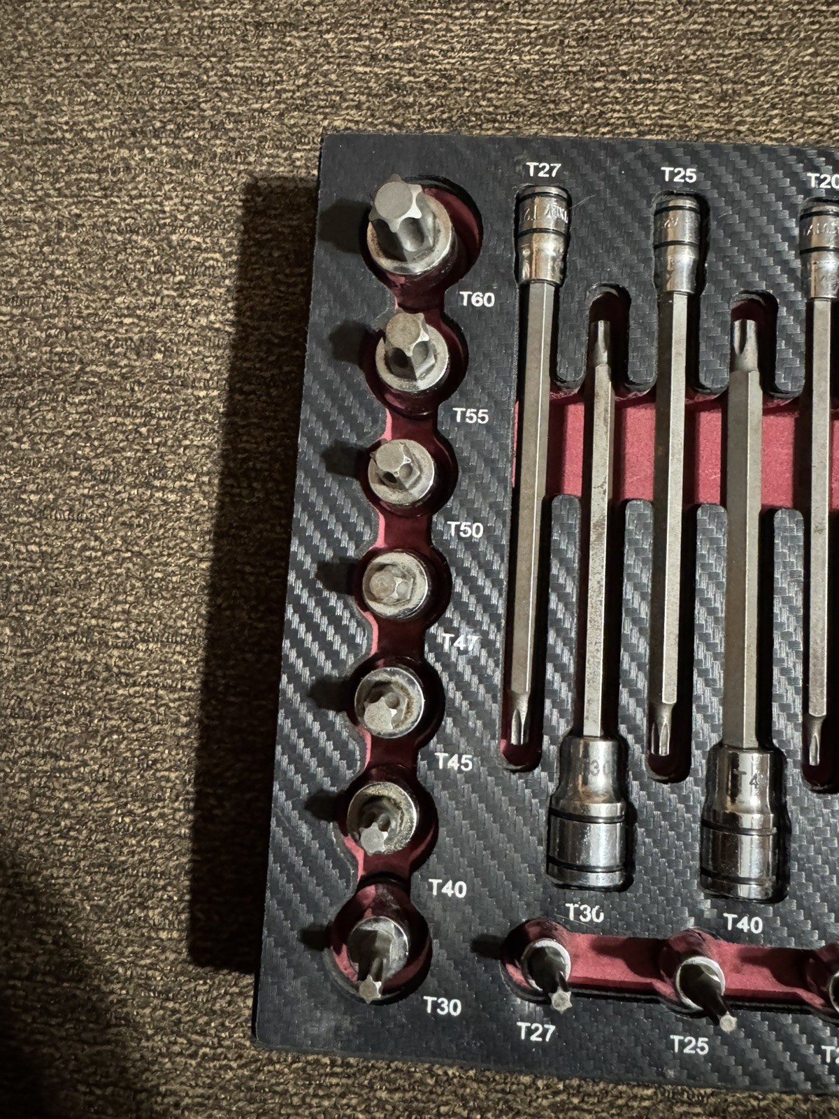 Matco SBS26V 26pc 1/4″ 3/8″ & 1/2″ Standard & Long ADV Torx Set