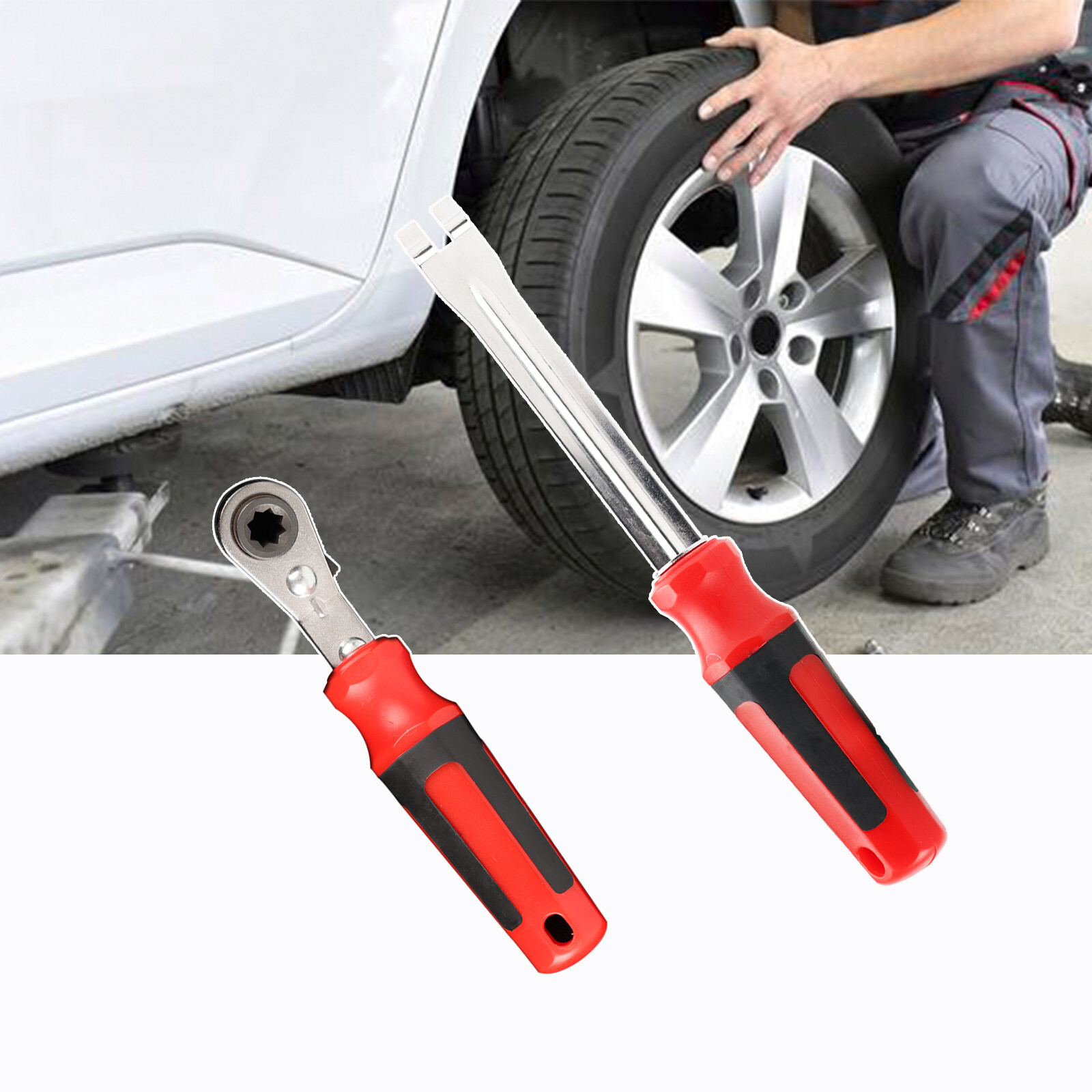 5 /16″Automatic Slack Adjuster Release Hand Tool Set Adjust Ratchet Wrench Brake