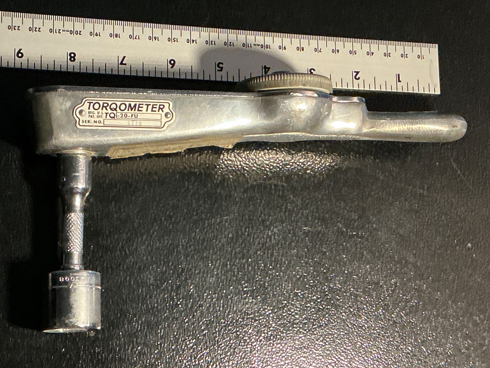 Snap On Tools TQ-20-fu Torqometer, 1/4″ dr, inch-pounds Torque Wrench 250 in lbs