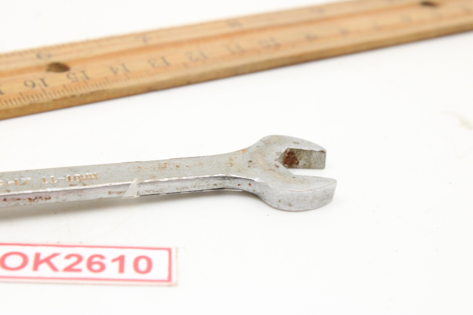 Wright Tools P10mm 11-10MM 12 Point Metric Satin Chrome Combination Wrench USA