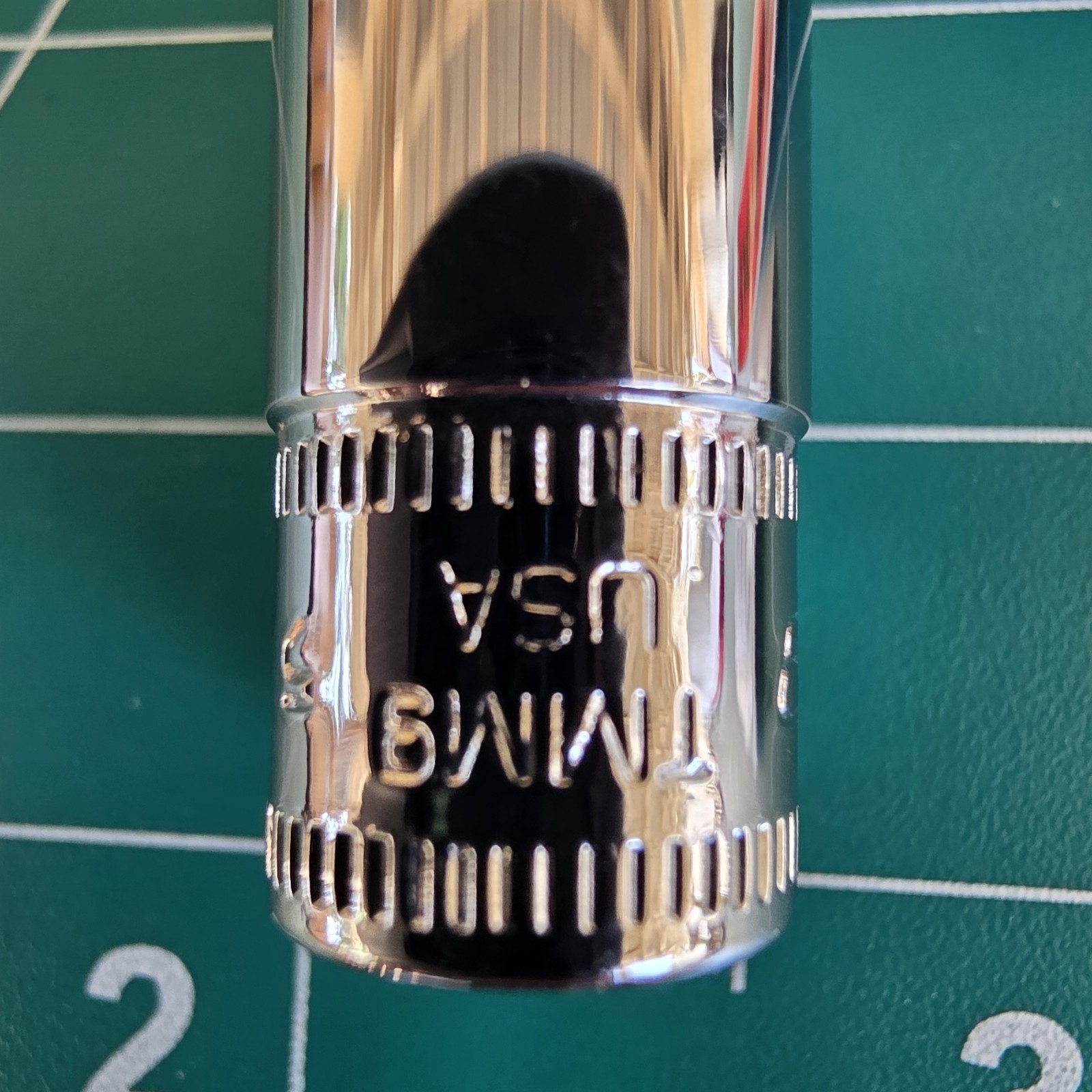 Snap-on Tools USA 1/4″ Drive 9mm Metric Shallow 6 Point Chrome Socket TMM9