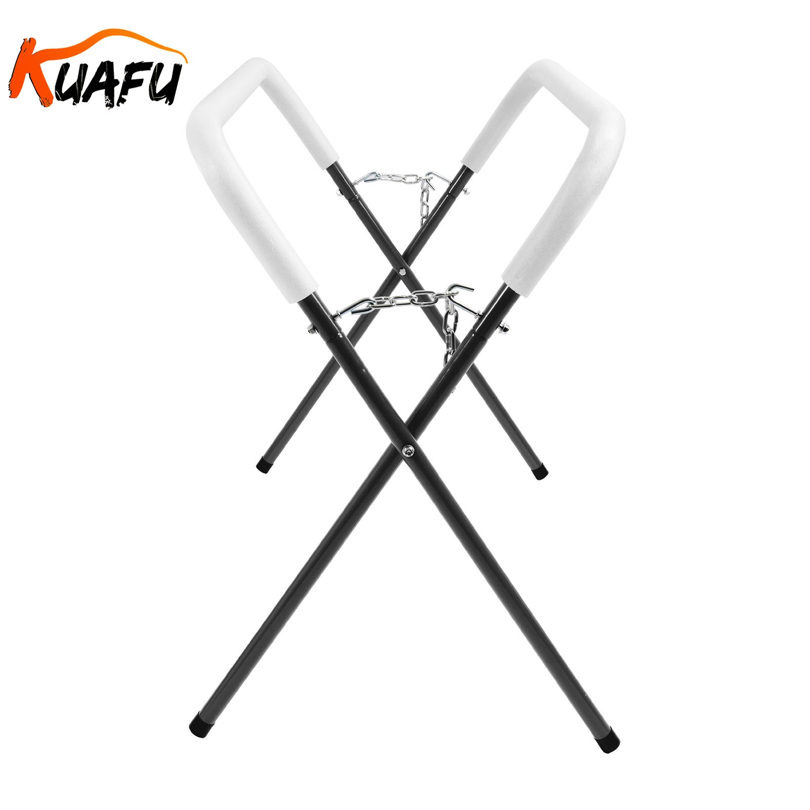 Paint Stand Folding Work Stand for Garage and Shop for Bumpers Fenders Black