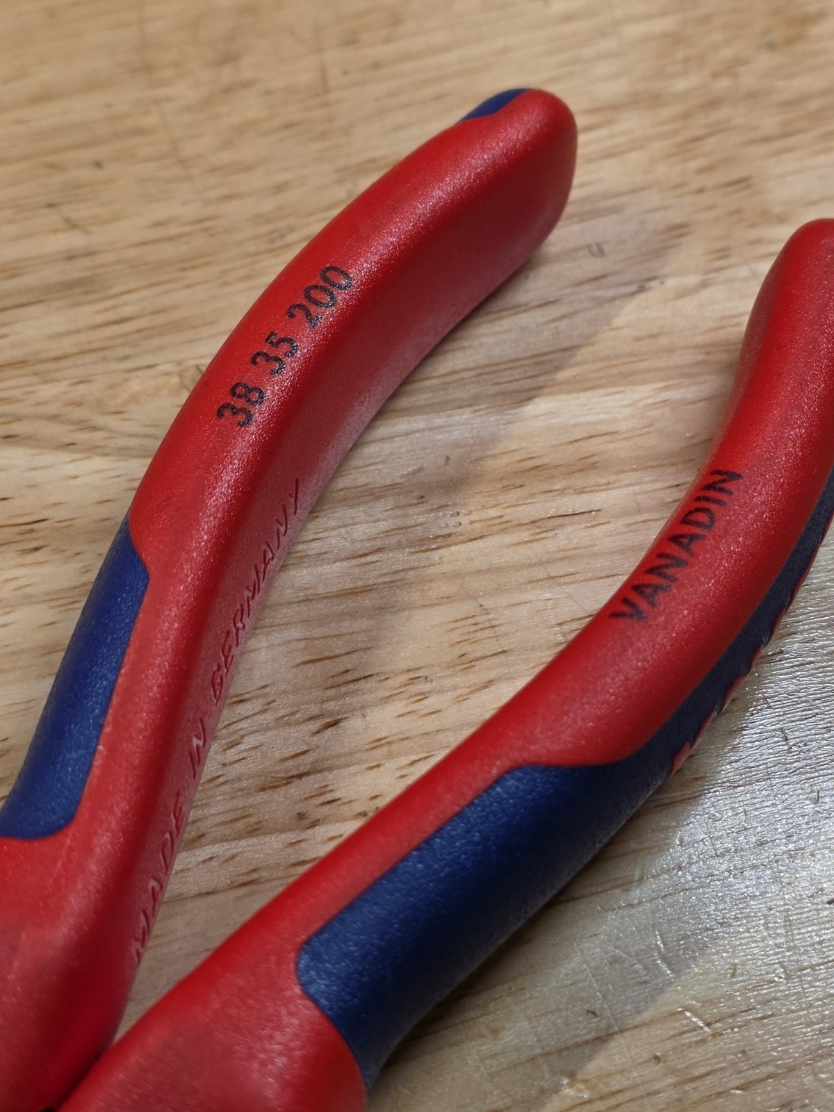 KNIPEX 38 35 200 NICE 8″ Long Nose Mechanic S-Shaped Pliers