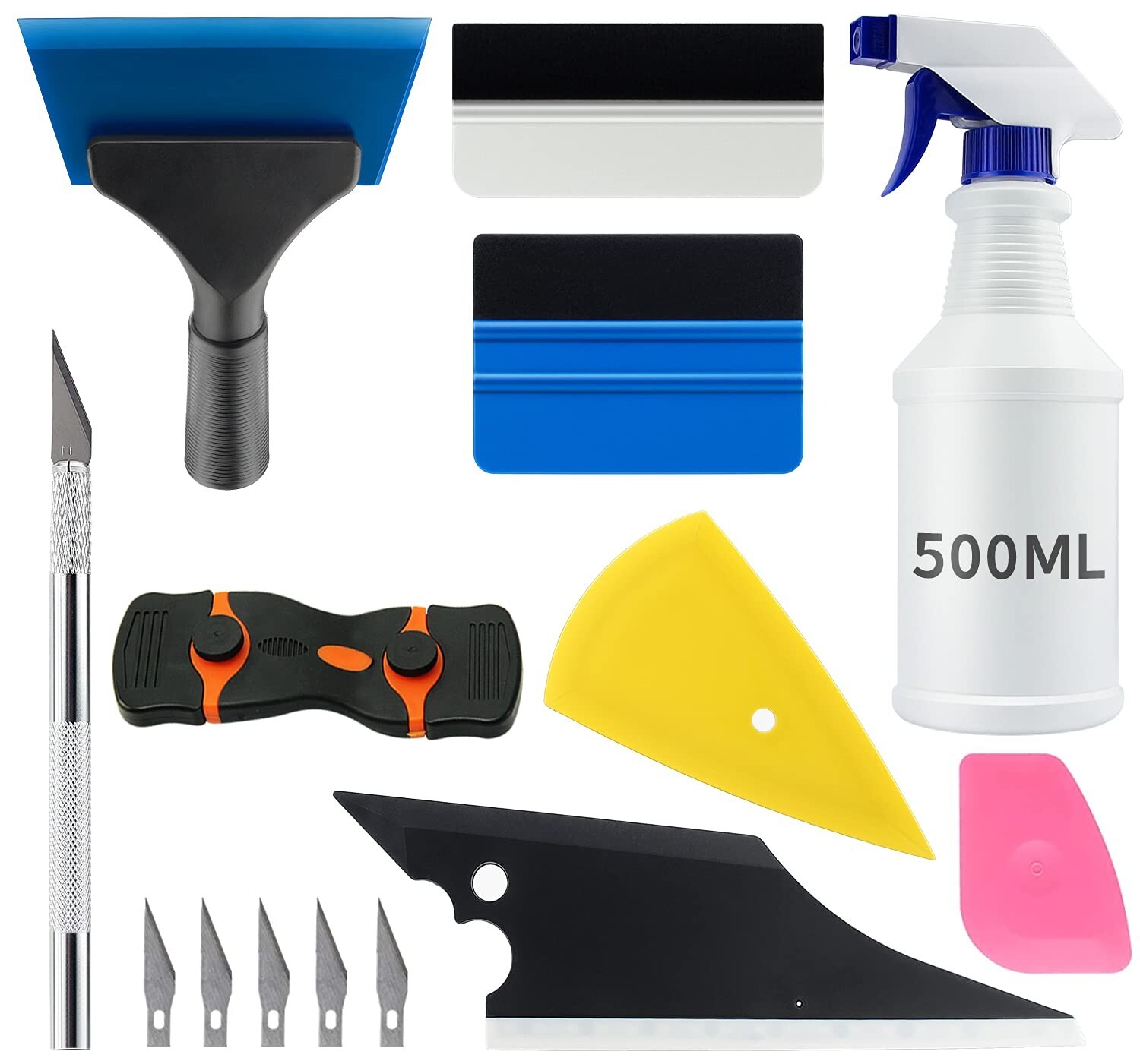 Herramienta Para Polarizar Ventana De Carro Auto Tinte Tint Tool Aplicación Kit