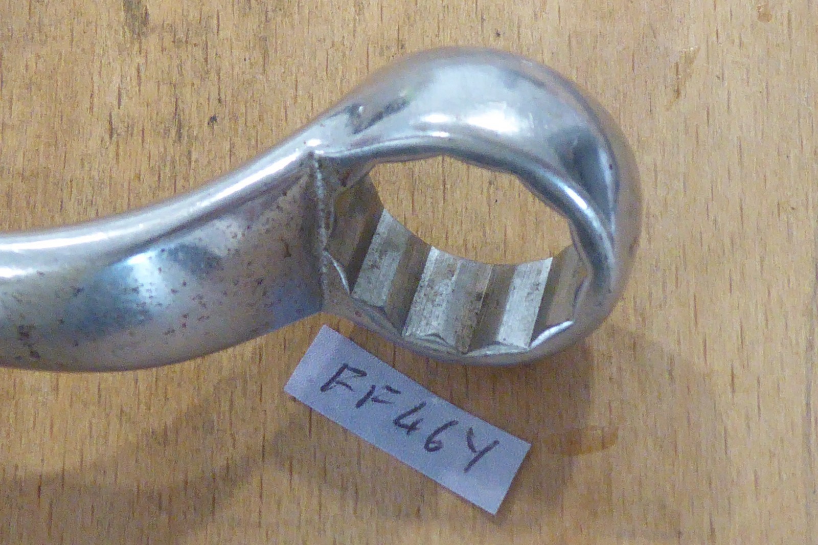 BRITOOL 6RB6875 SHORT ring spanner 11/16 X 3/4″ AF made England