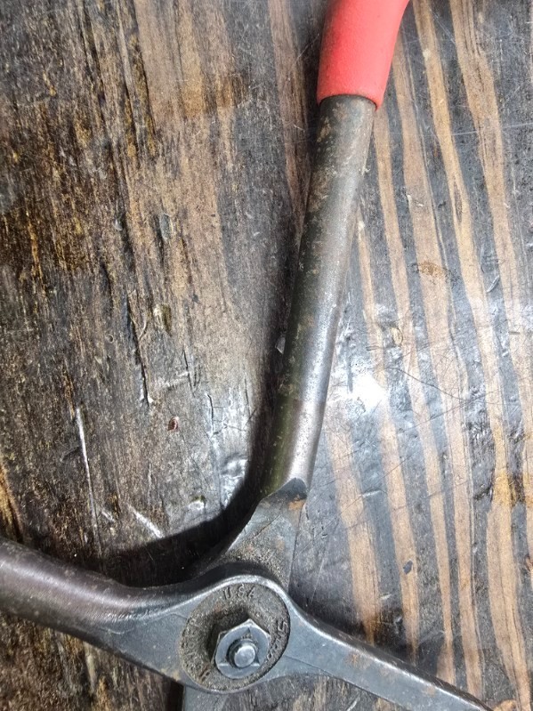 Snap On Hg410ep. Pistol Grip Line Hose Pliers Used See Photos