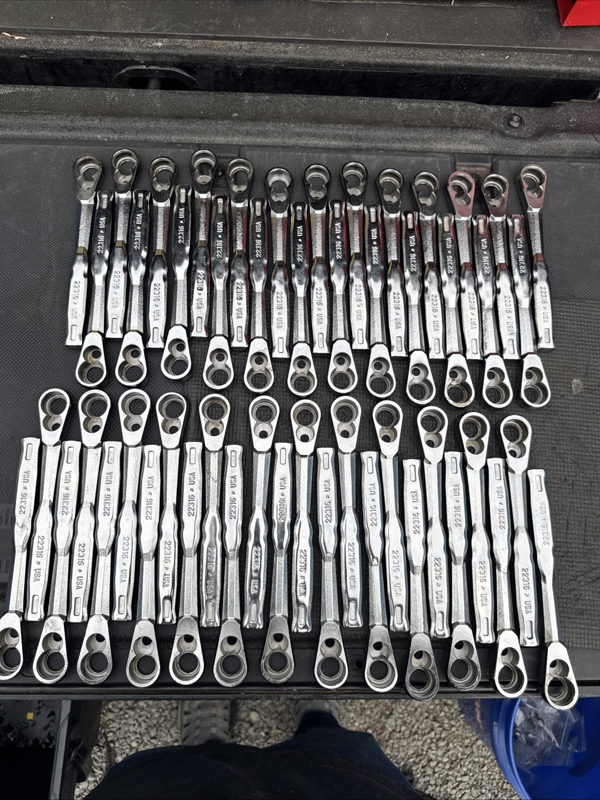(50)pcs Kobalt Tools USA 3/8” Ratchet Forgings Bodies &Lever Only No Guts 22316