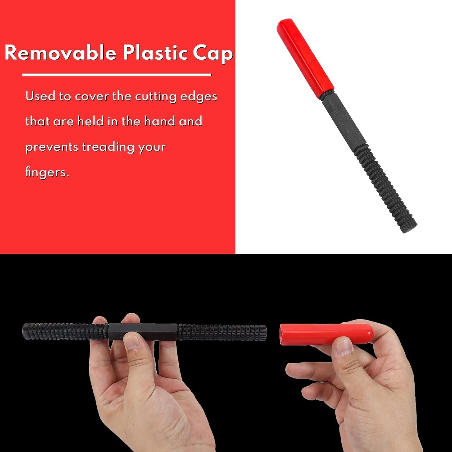 15-Piece Metric Thread Chaser Set, M6 M8 M10 M12 Thread Restorer Tool Thread Ret