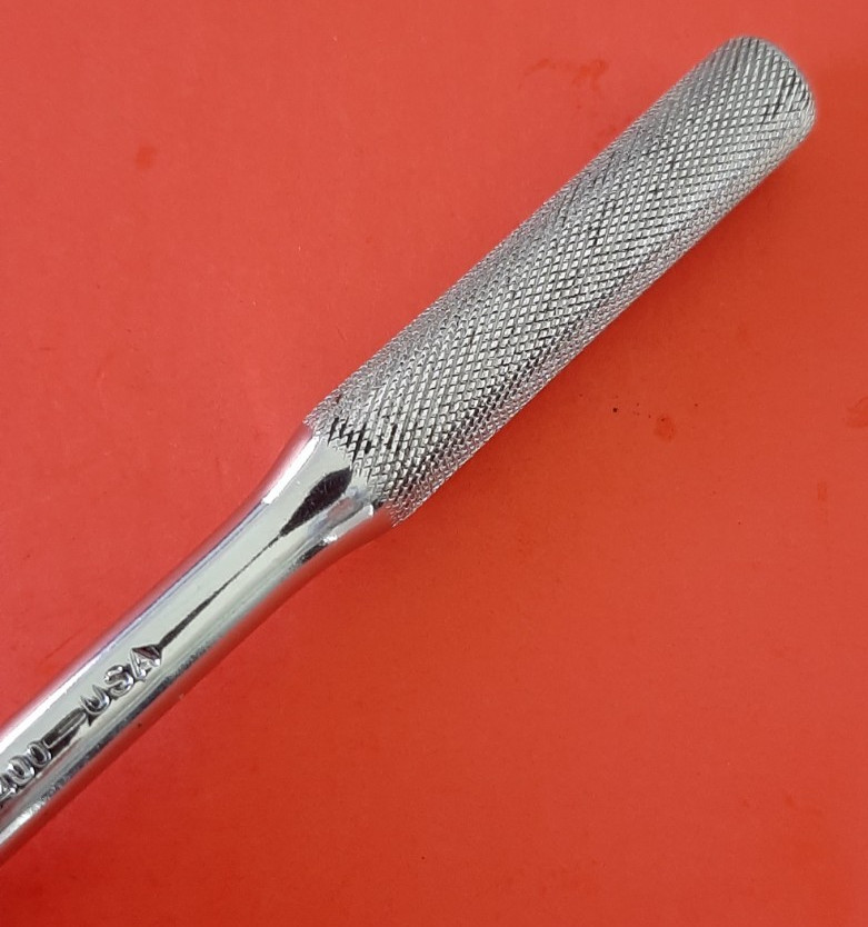 Nice Vintage Wright Tools No. 2400 Chrome Reversible Ratchet 1/4″ Drive USA Tool