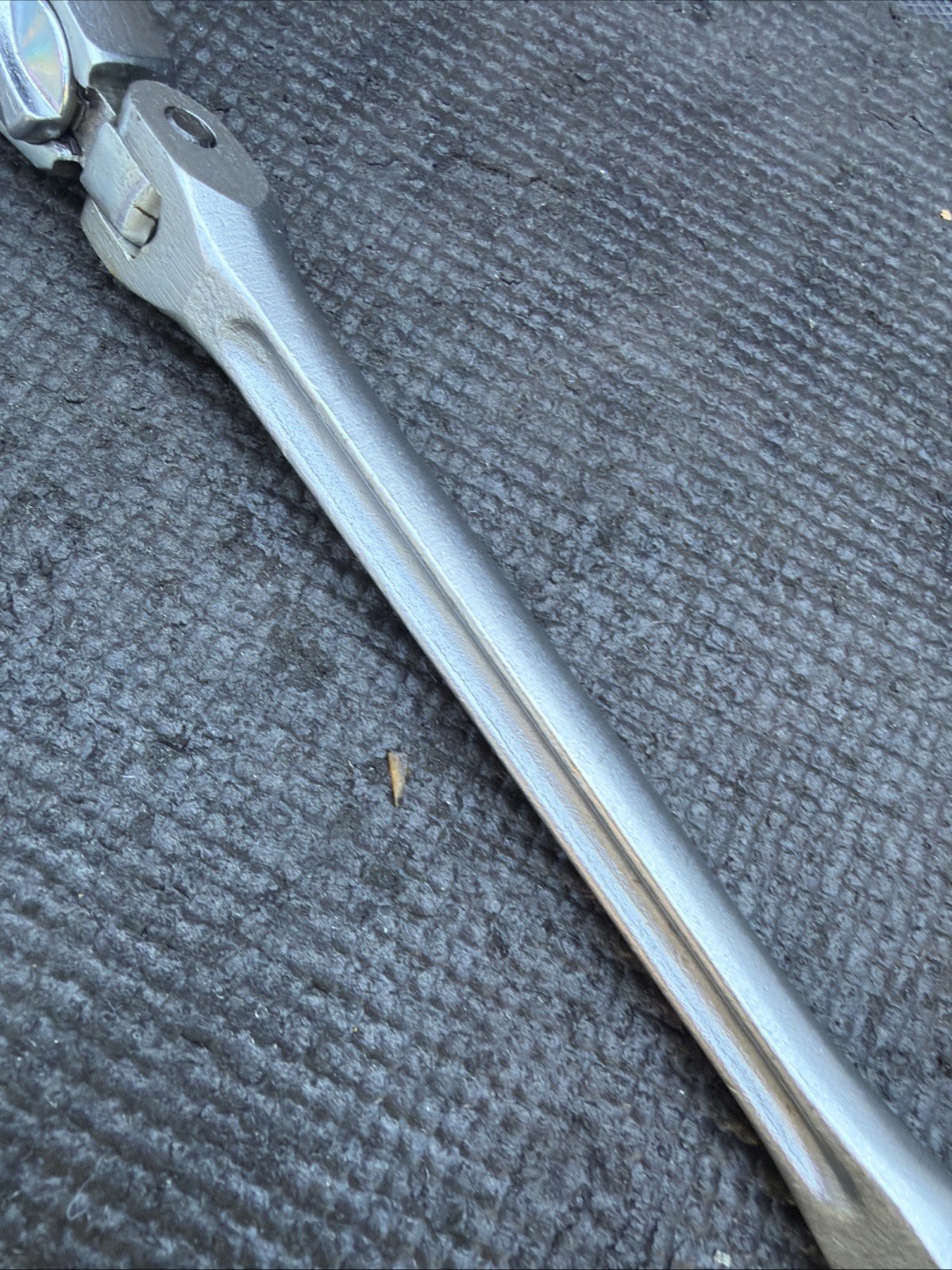 Sears Craftsman USA 3/8” Hourglass Flex Head Ratchet 42793 V Series Rare 11.5”