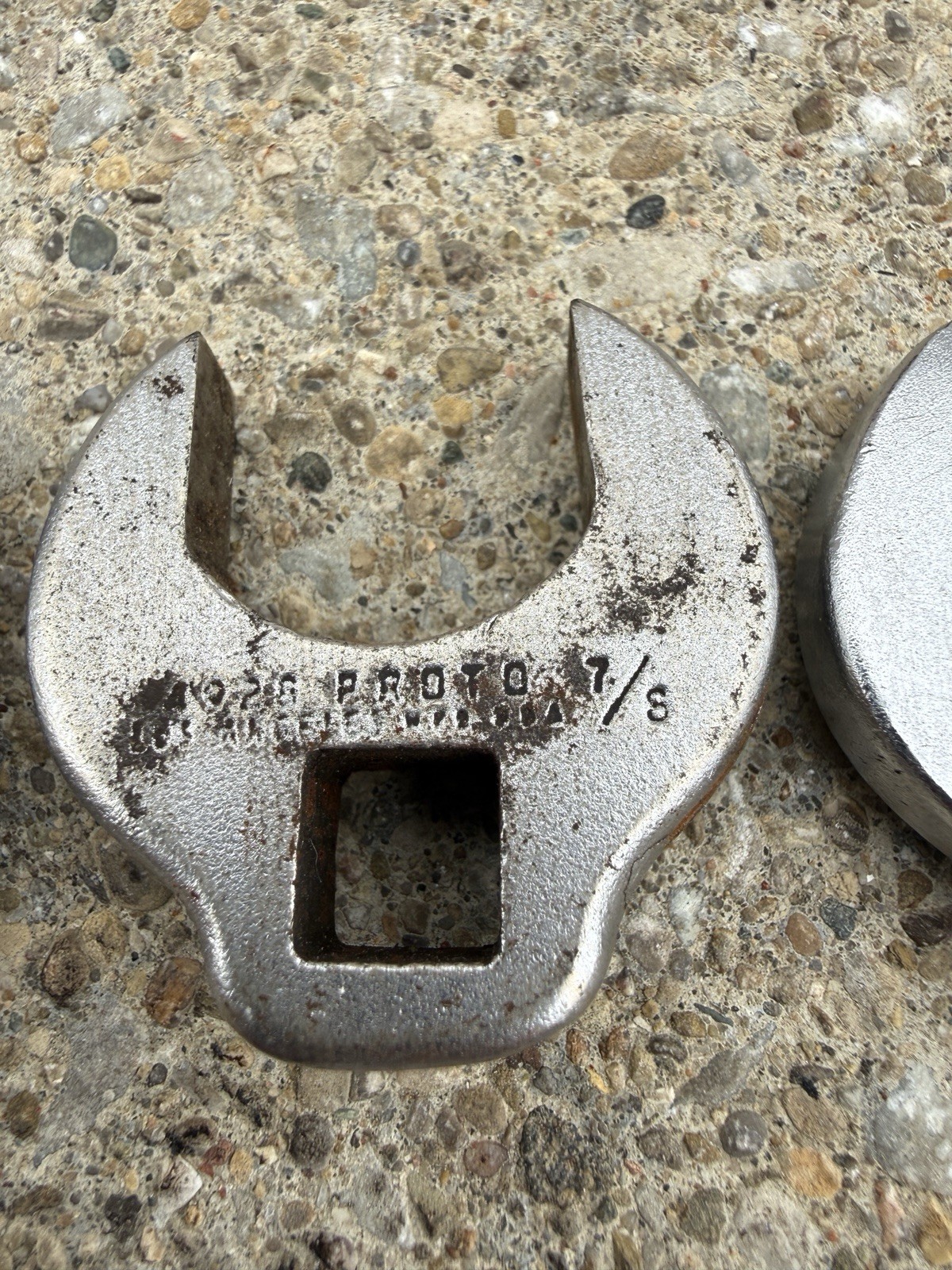 Proto Tools 3/8″ Drive SAE Crowfoot Socket Open End Line Wrench USA Lot of 5