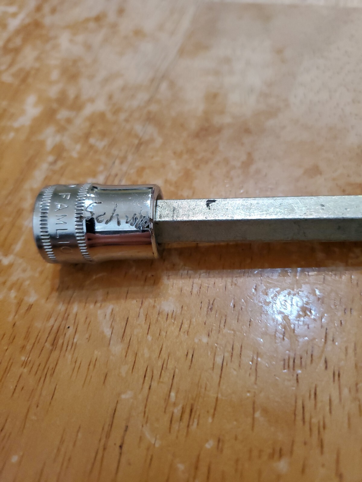 Snap On 3/8 Drive 10MM Long Hex Driver Socket FAML10