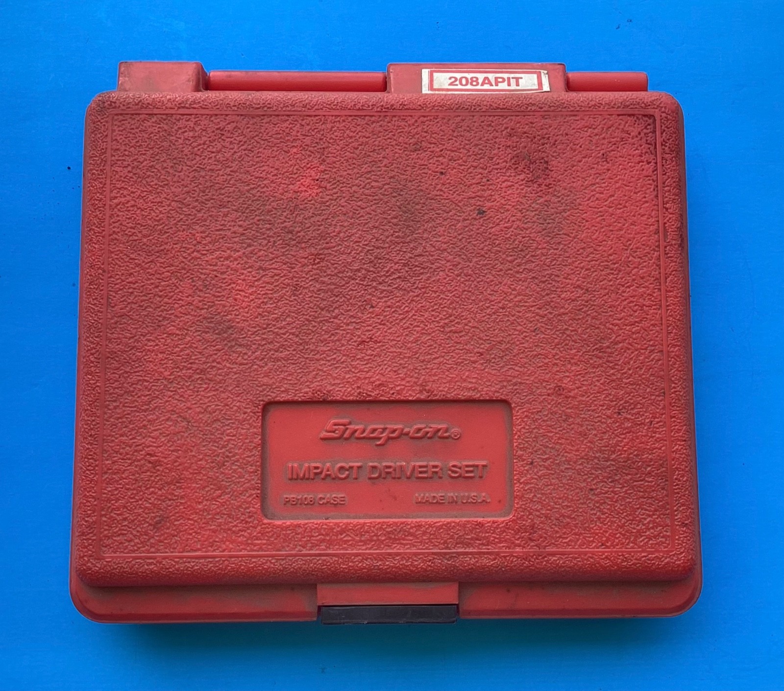 Snap On Impact Driver Set PB108, 3/8 Inch Drive with Case