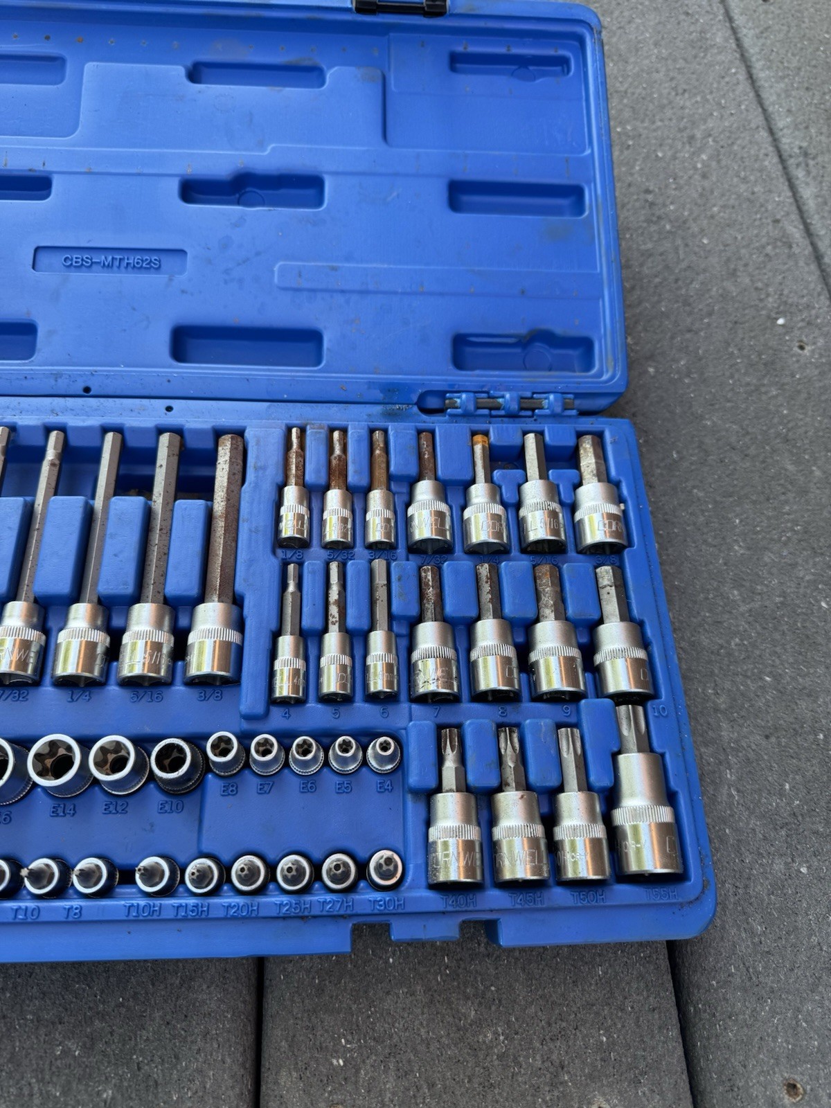 Cornwell Tools CBS-MTH62S 1/4″ Drive 62Pc Metric Super Duty Service Set SEE PICS