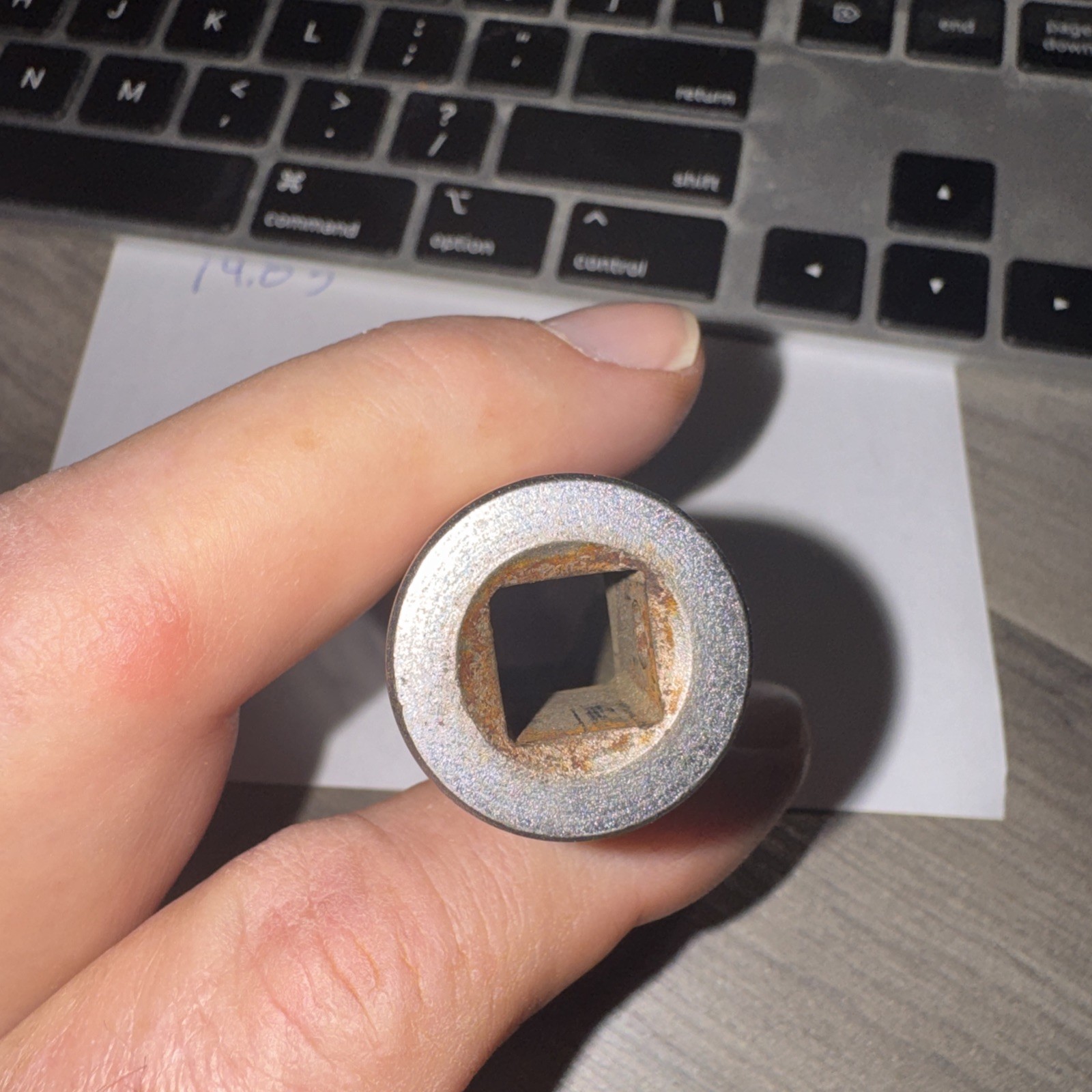 Vintage Wright 5322 Socket 11/16” Deep 6PT