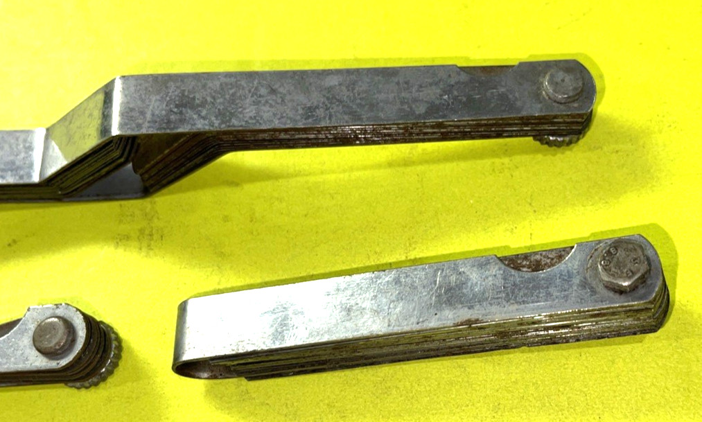 MATCO TOOLS 3 SETS OF FEELER GAUGES FREE SHIPPING IN TH US
