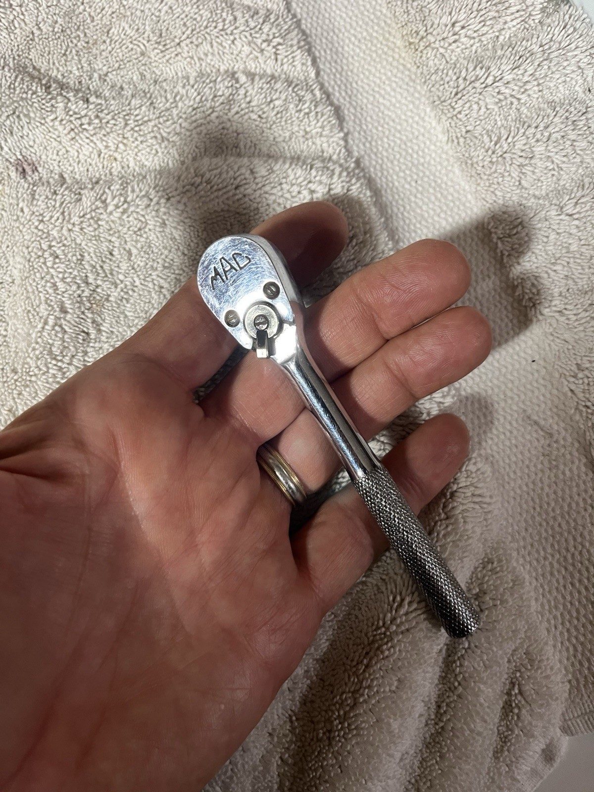 MAC TOOLS 1/4 DR. RATCHET MR5 Used But Good