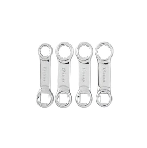 SUNEX Torque Adapter Set 4pc 3/8 Drive Metric Chrome TWN 910MTAS4